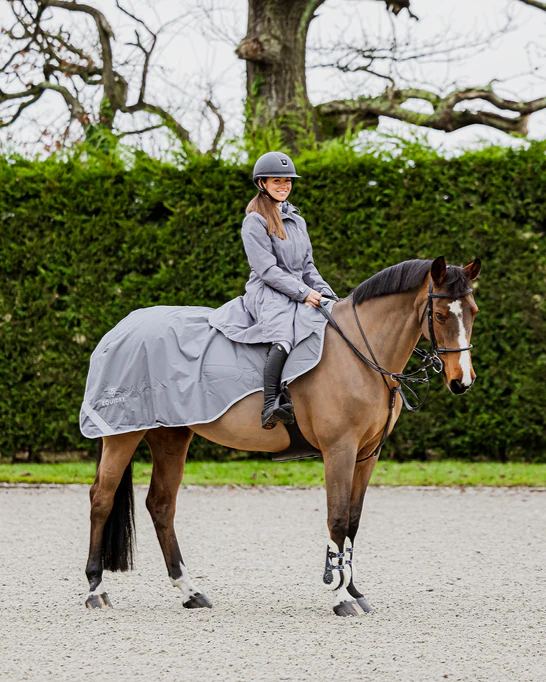 Bronte Waterproof Riding Coat | Women's | Grey - Image 9