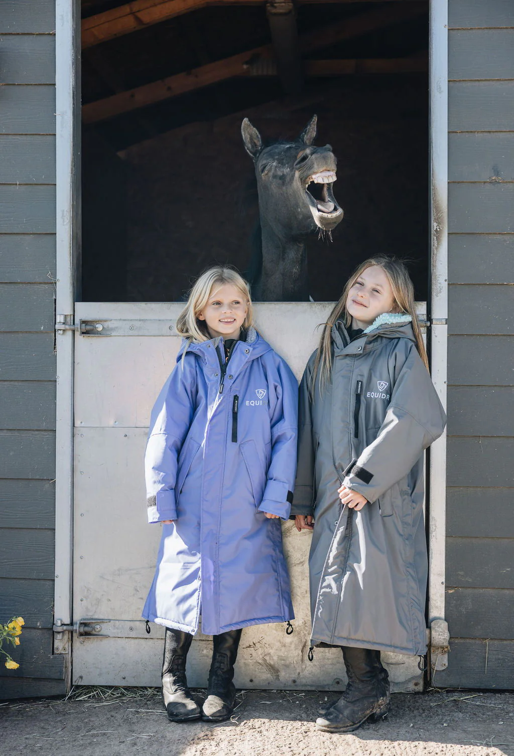 Evolution Children's | Thick Fleece | Grey/Jade - Image 4