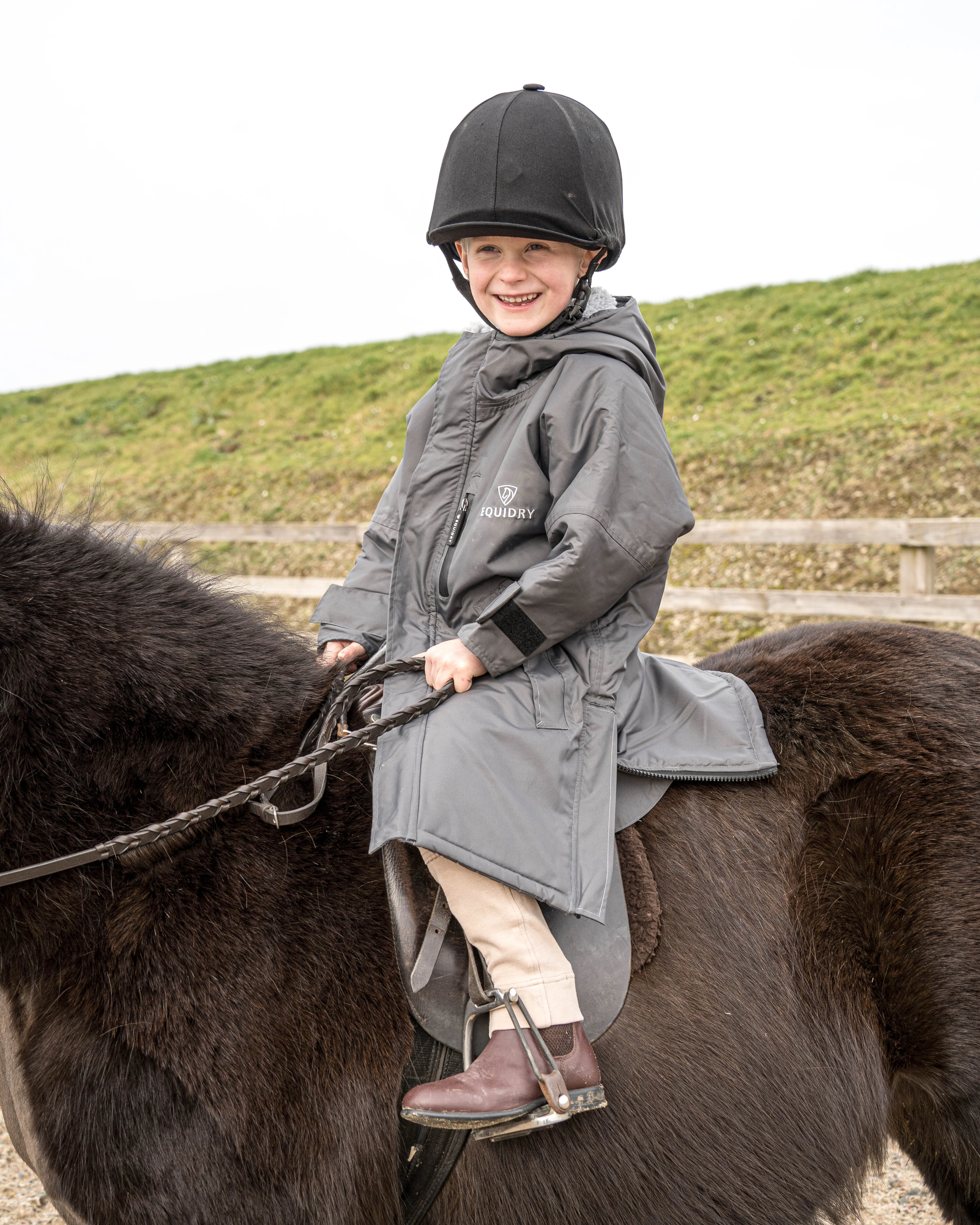 Evolution Children's | Thick Fleece | Grey/Grey - Image 11
