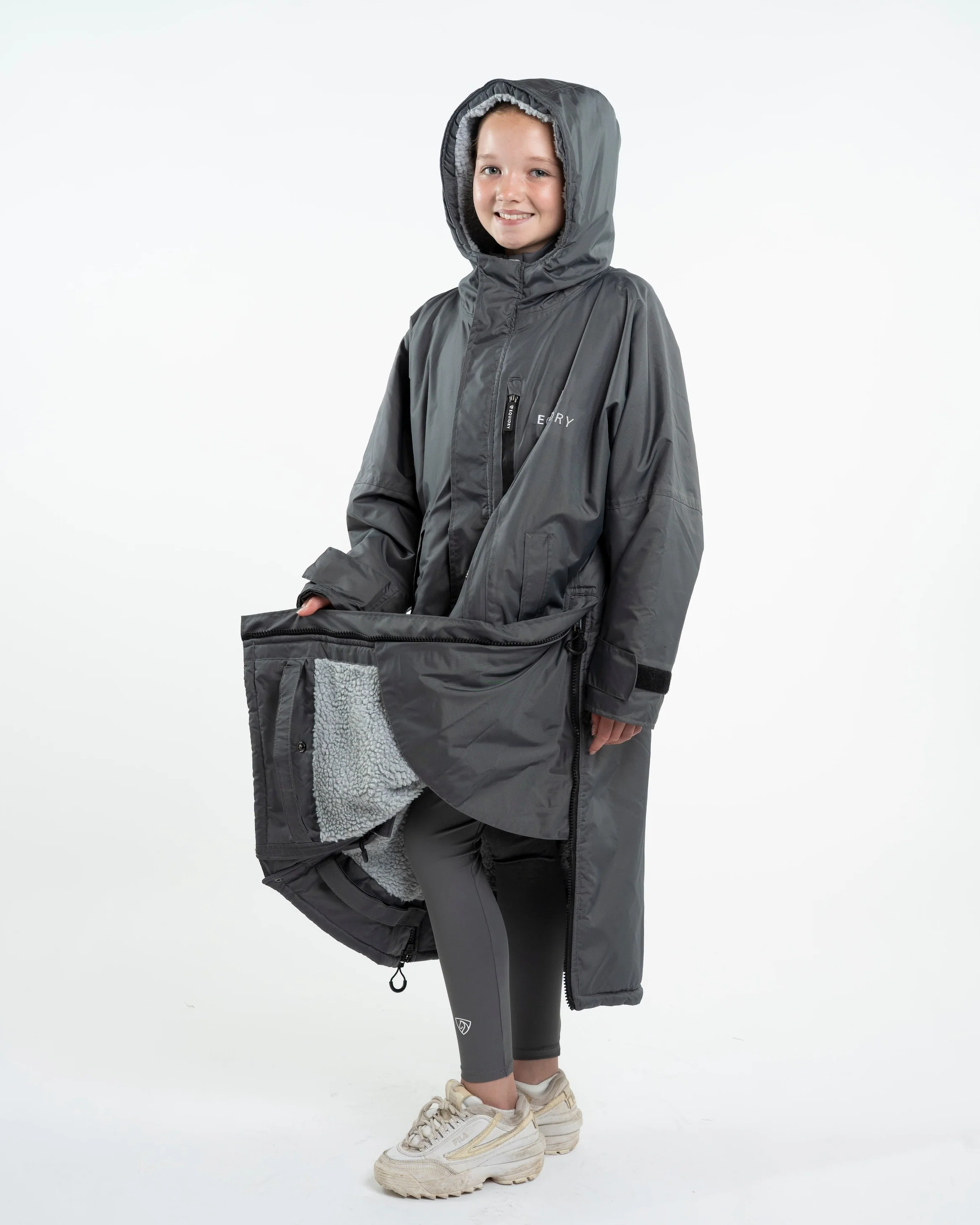 Evolution Children's | Thick Fleece | Grey/Grey - Image 6