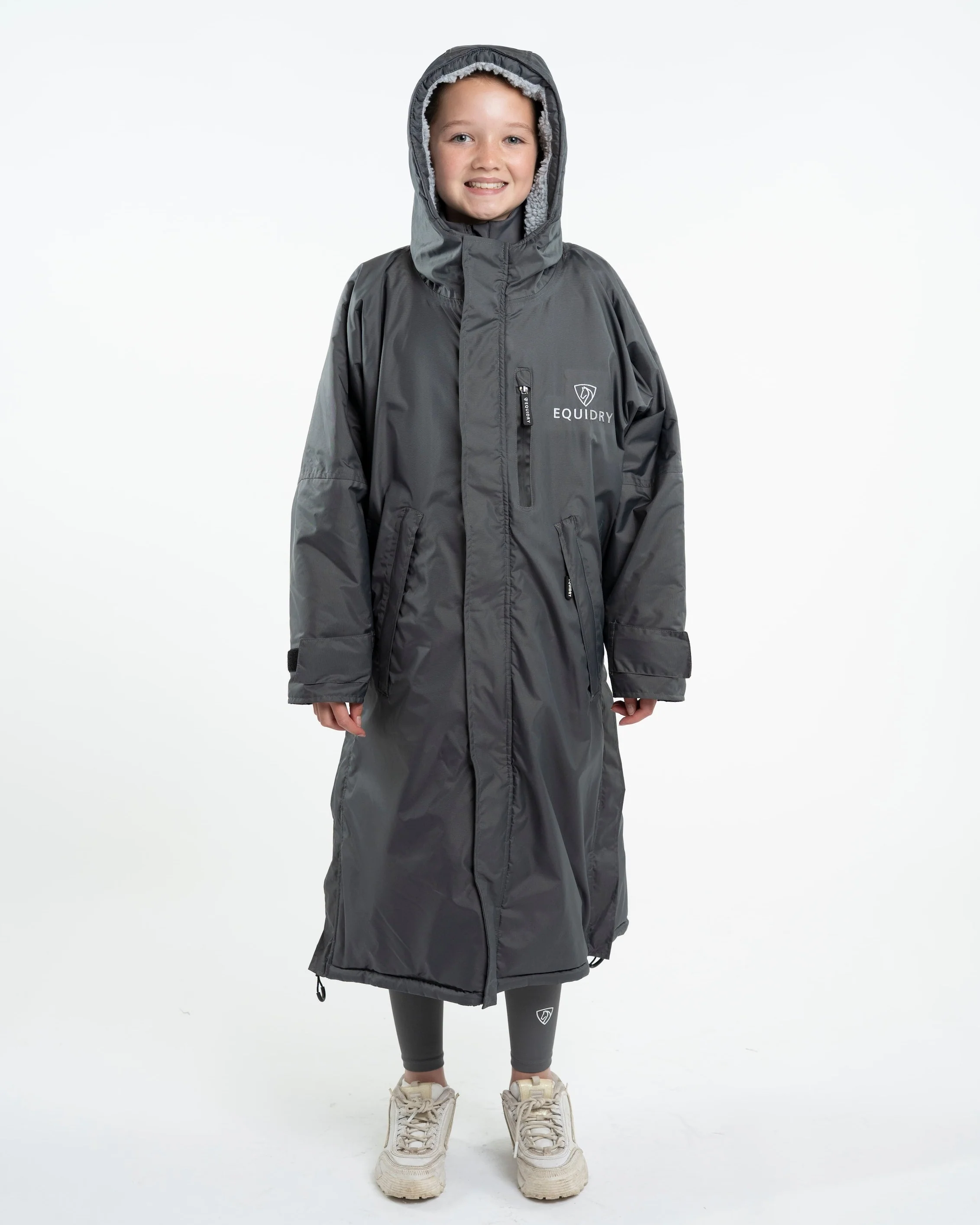 Evolution Children's | Thick Fleece | Grey/Grey - Image 7