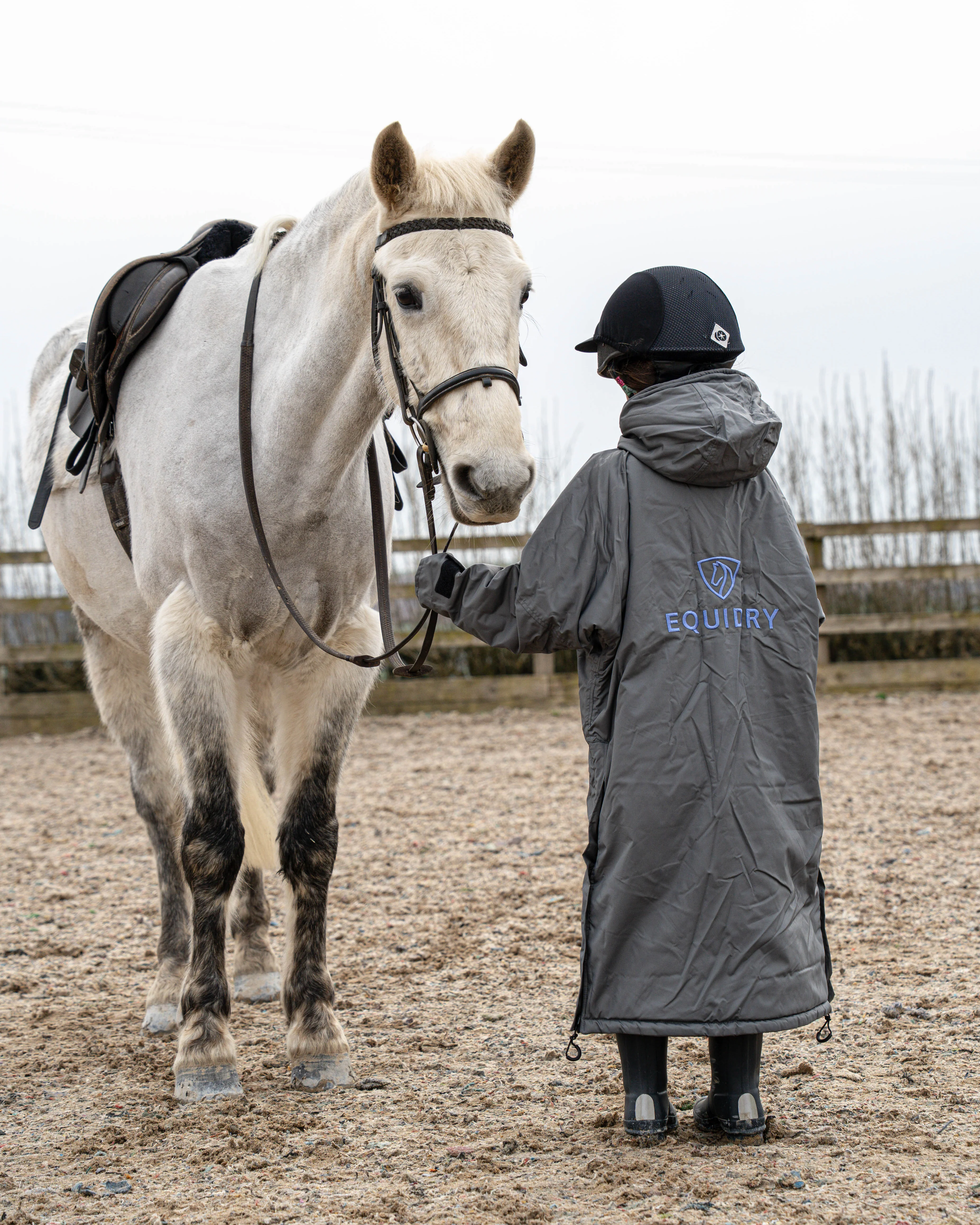 Evolution Children's | Thick Fleece | Grey/Lilac - Image 3