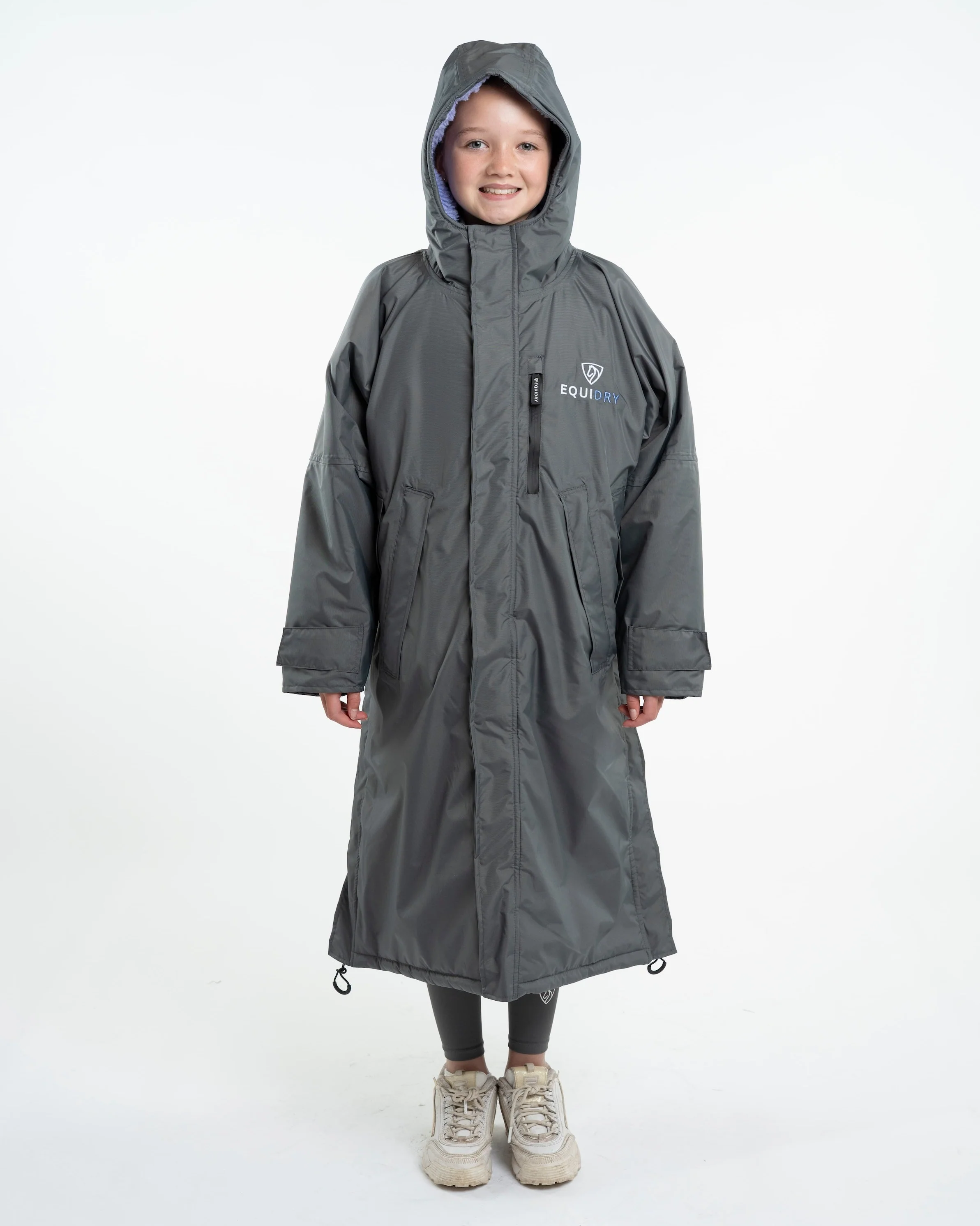 Evolution Children's | Thick Fleece | Grey/Lilac - Image 7