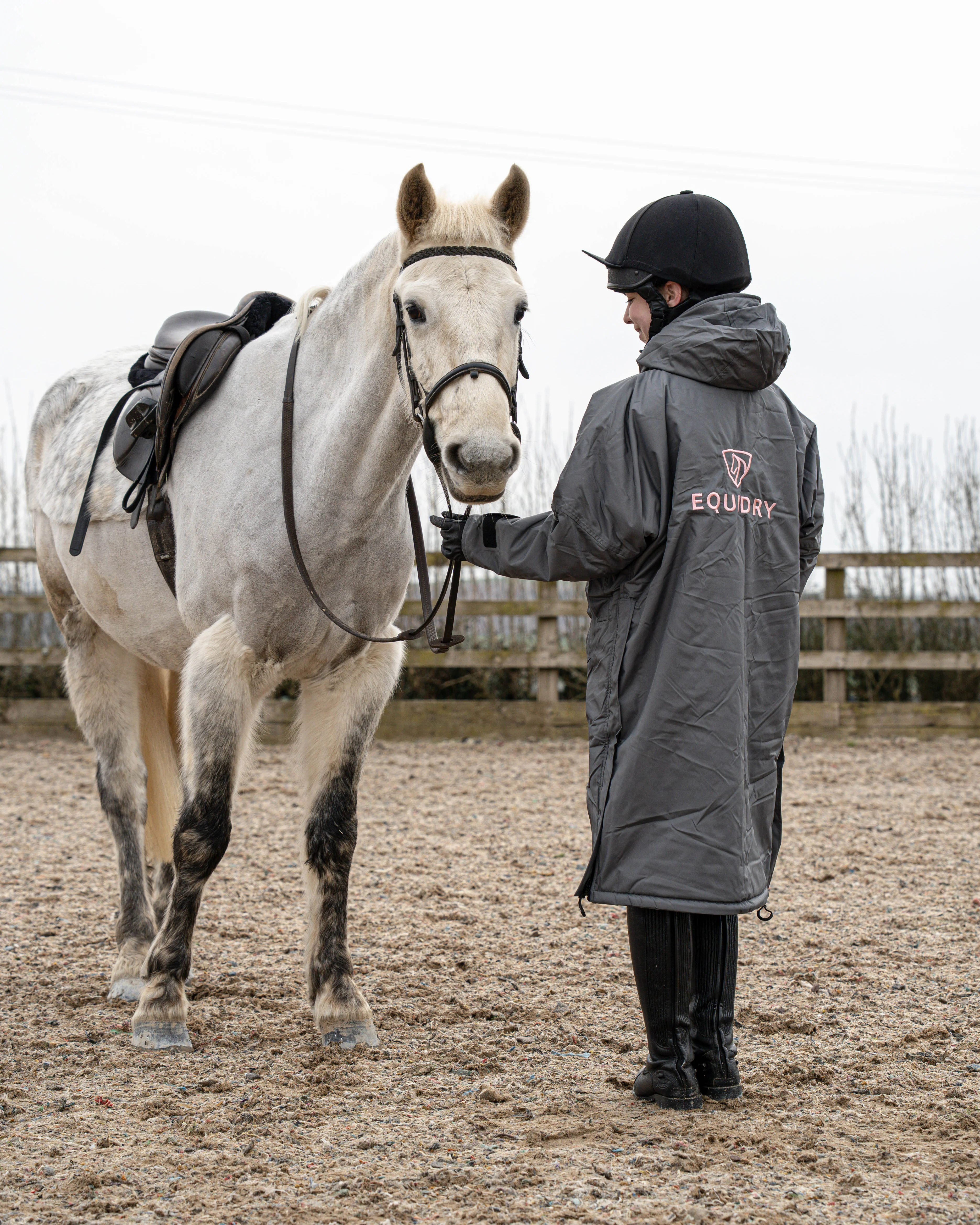 Evolution Children's | Thick Fleece | Grey/Pale Pink - Image 3