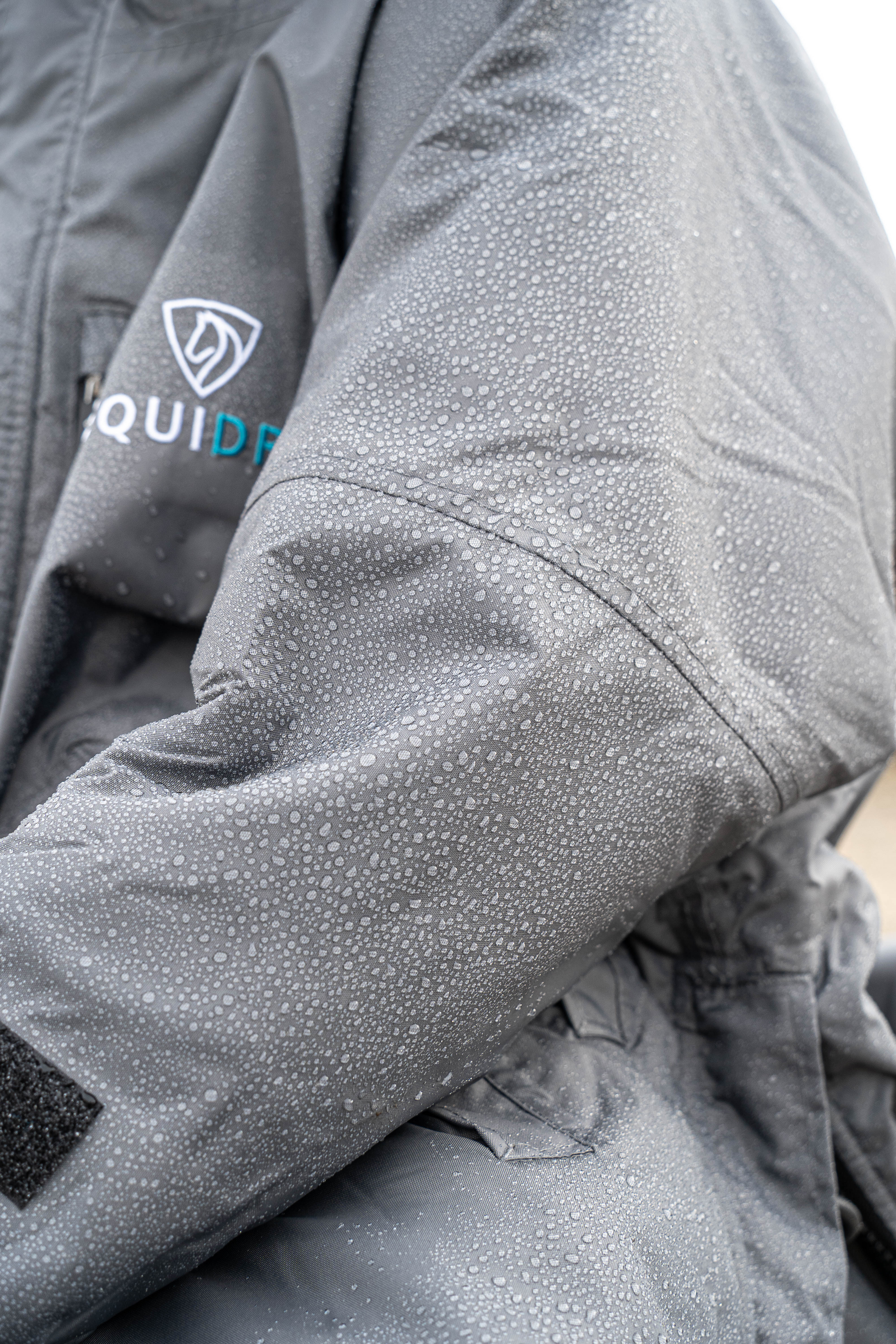 Evolution Children's | Thick Fleece | Grey/Turquoise - Image 3