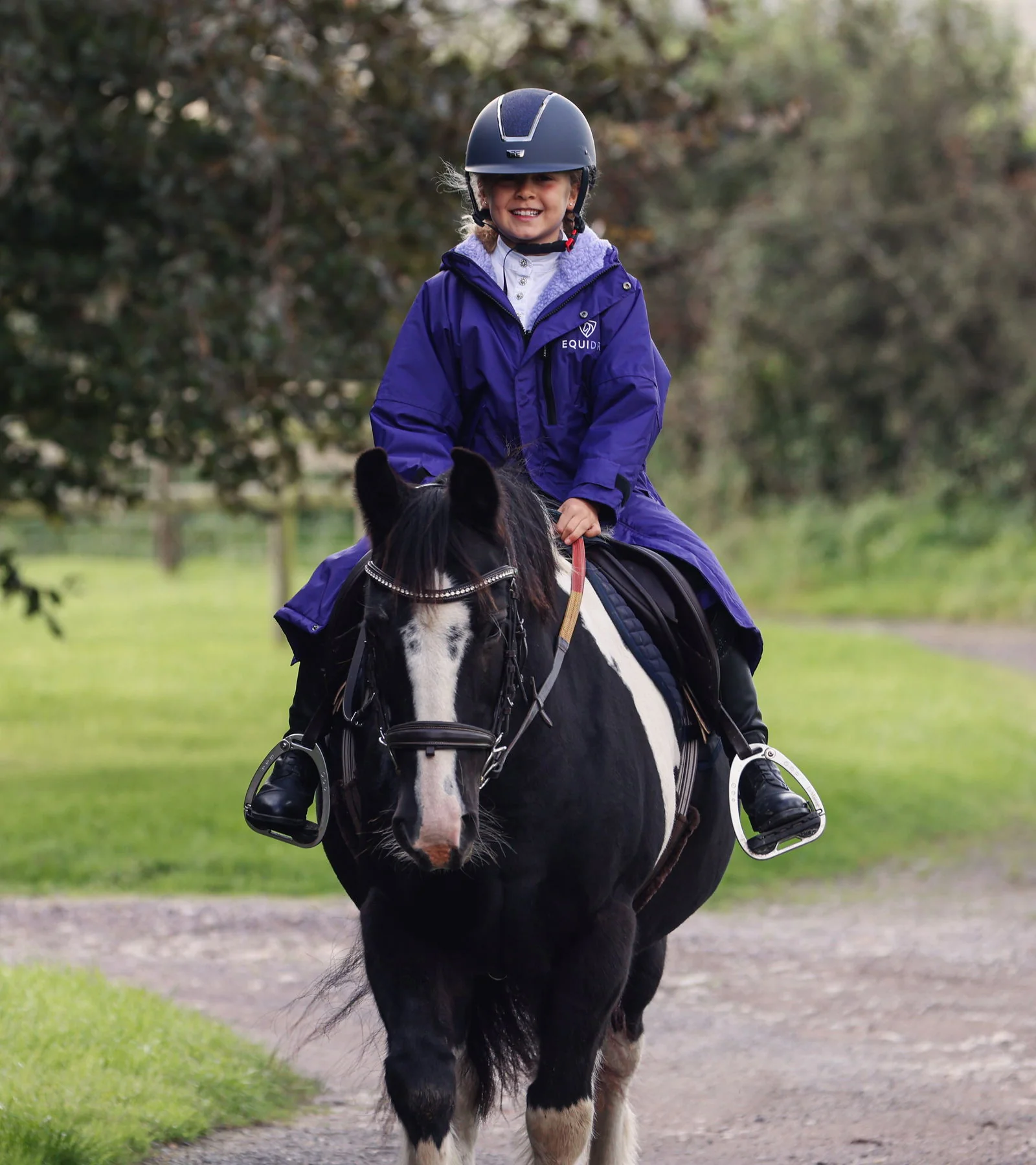 Evolution Children's | Thick Fleece | Purple/Lilac - Image 3