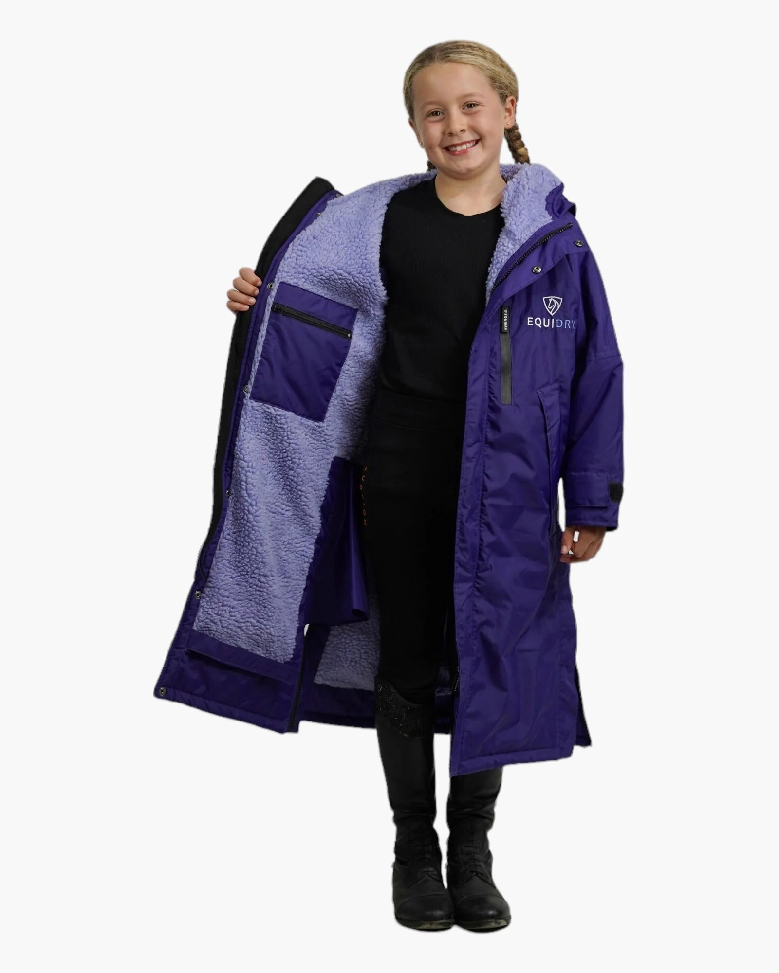 Evolution Children's | Thick Fleece | Purple/Lilac - Image 6