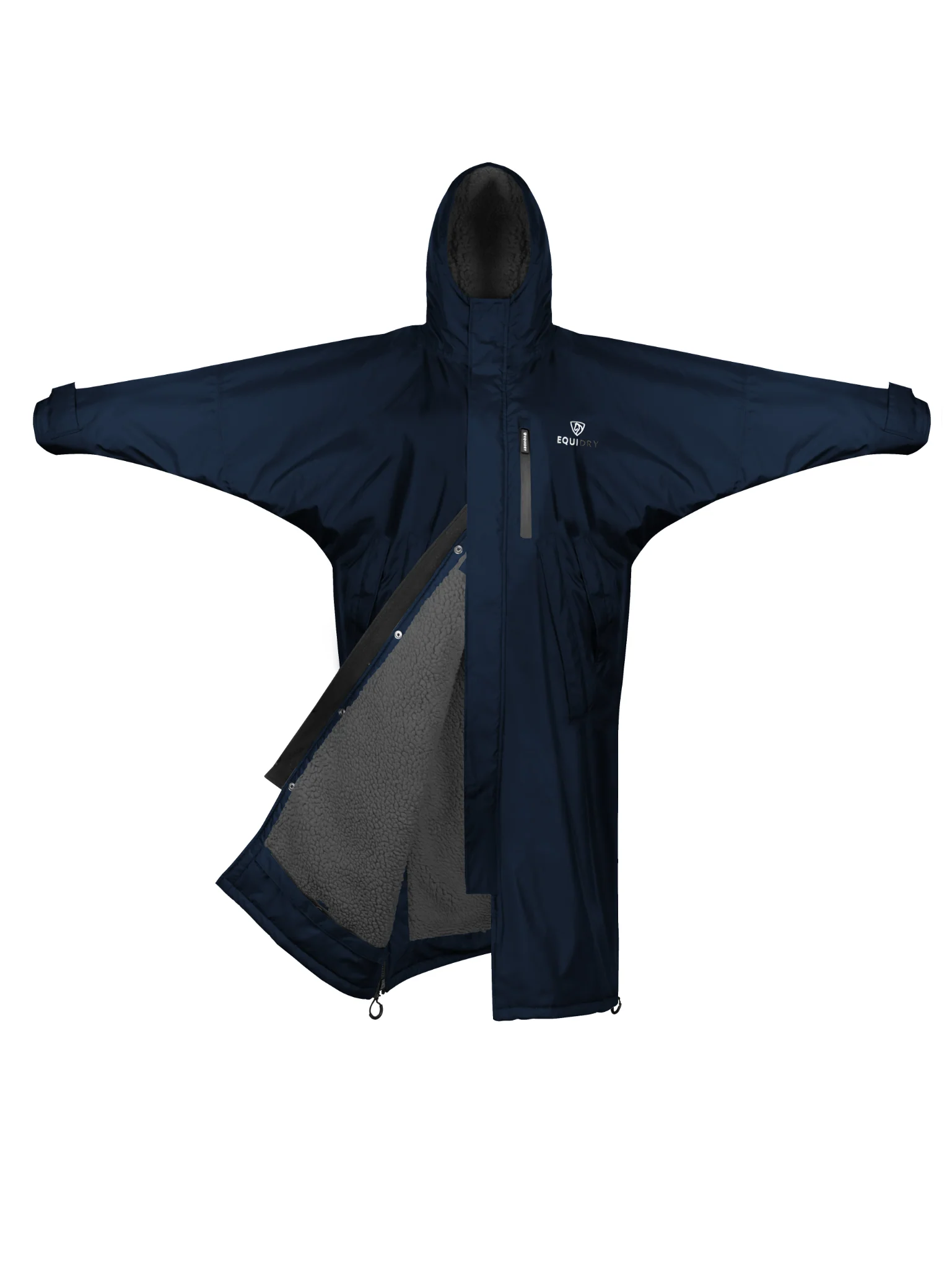 Evolution Children's | Thick Fleece | Navy/Grey