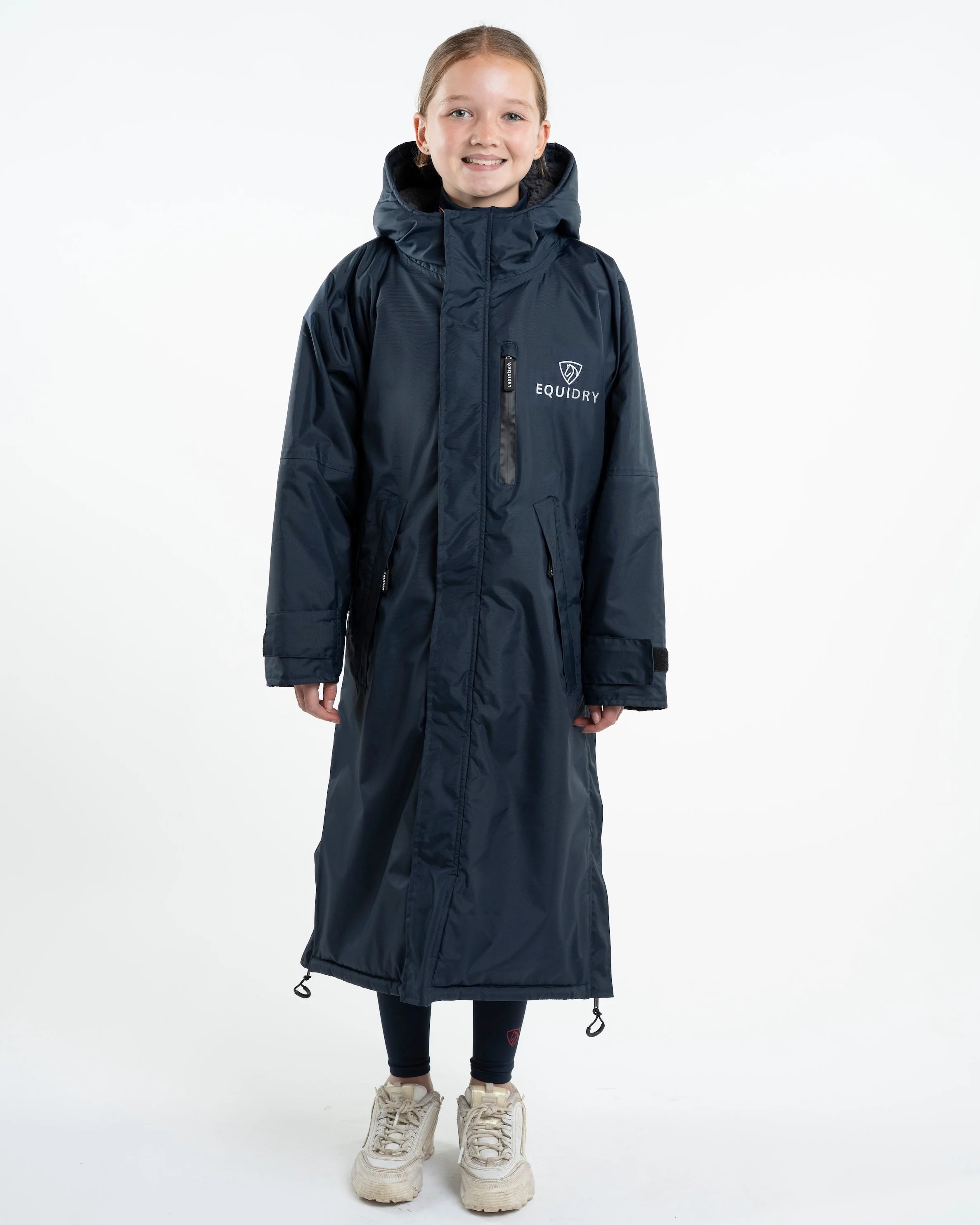 Evolution Children's | Thick Fleece | Navy/Grey - Image 2
