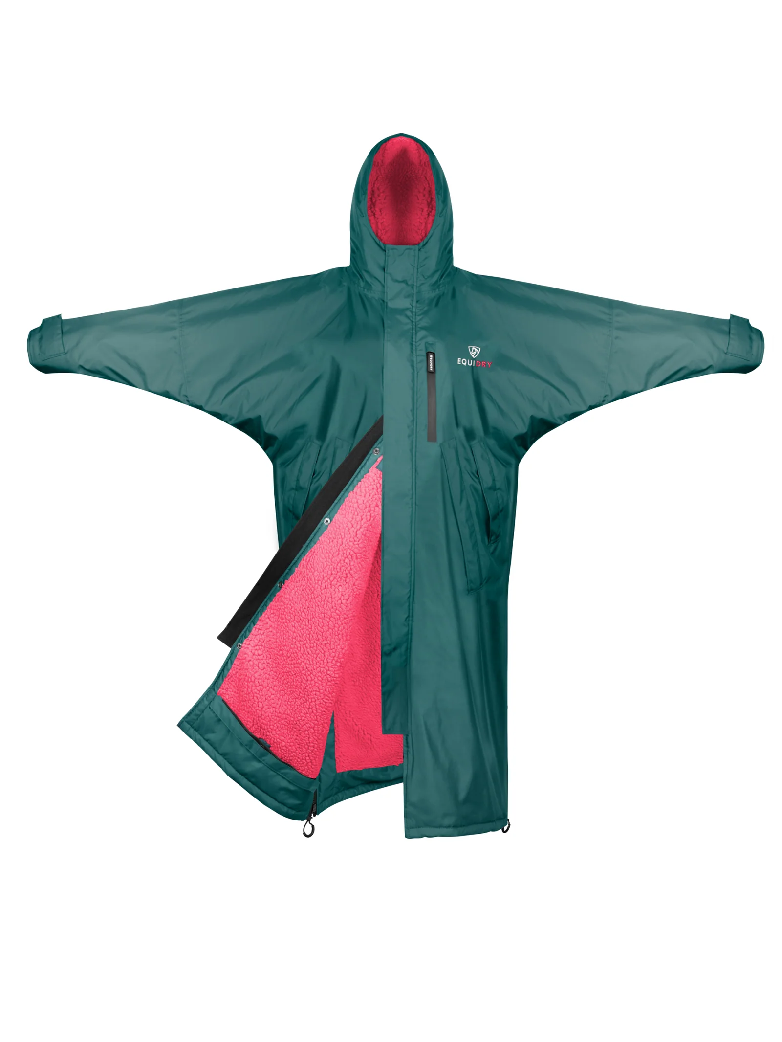 Evolution Children's | Thick Fleece | Teal/Peacock Pink
