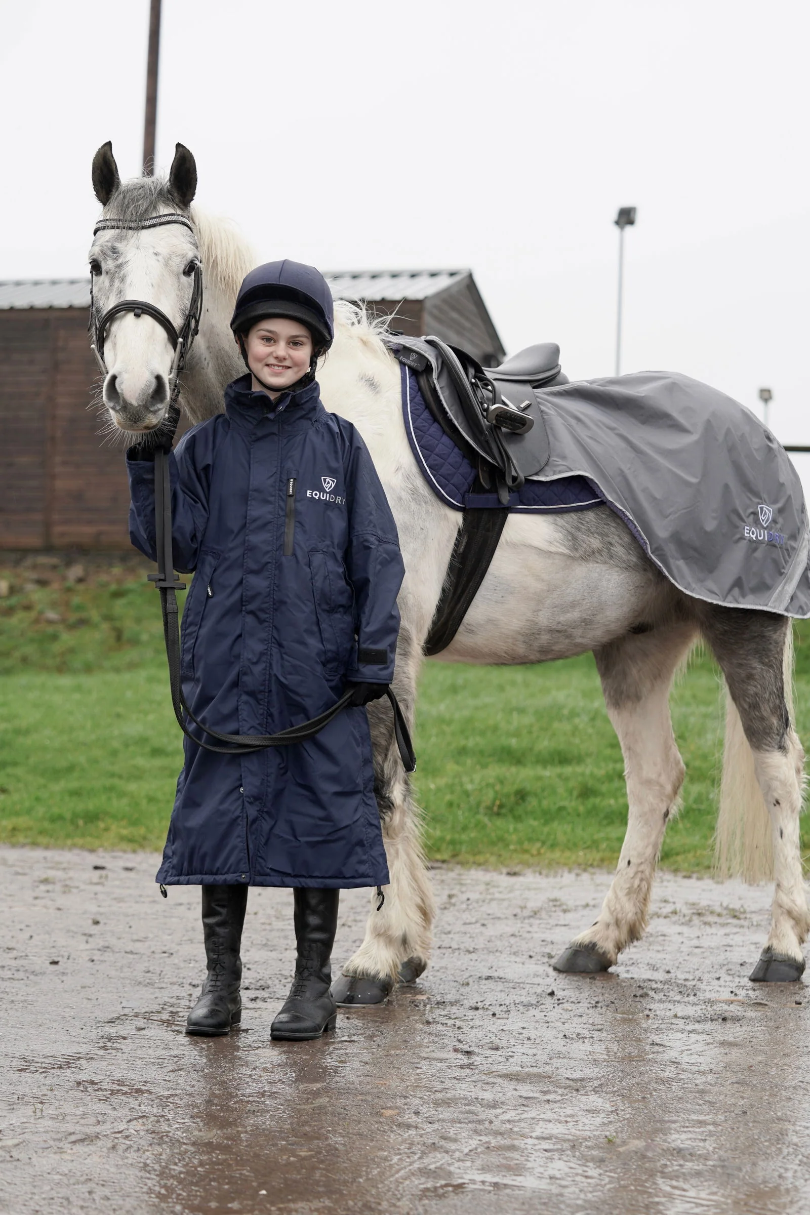 Evolution Children's | Thin Fleece | Navy/Navy - Image 3