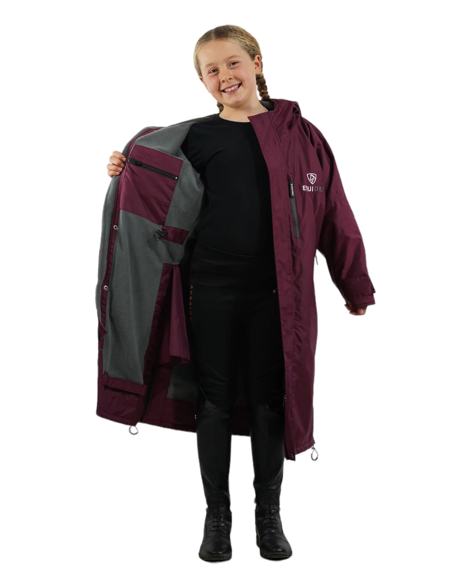 Evolution Children's | Thin Fleece | Plum - Image 3