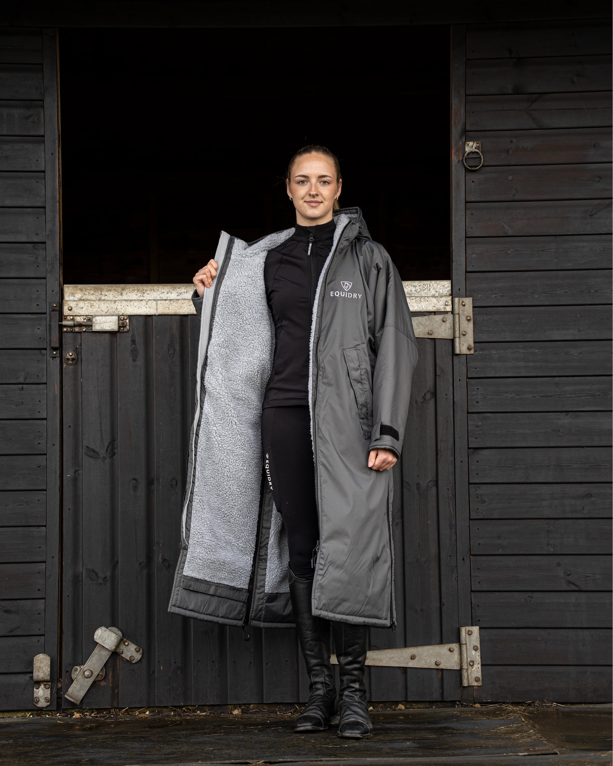 Original Women's | Thick Fleece | Grey/Grey - Image 3