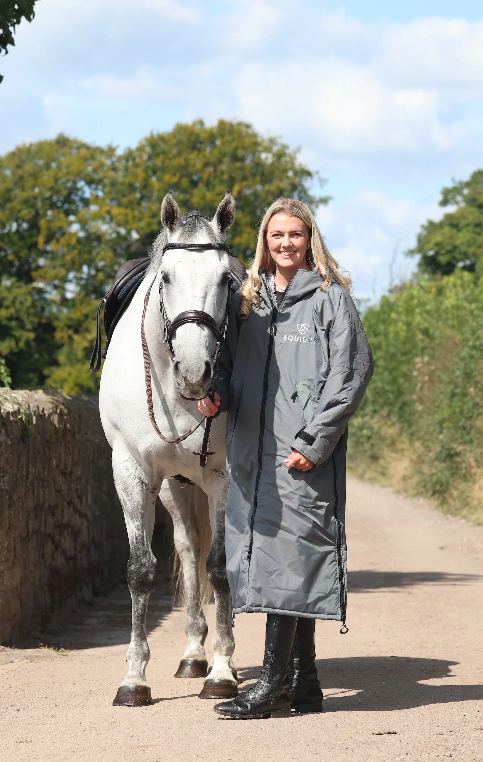 Original Women's | Thick Fleece | Grey/Grey - Image 5