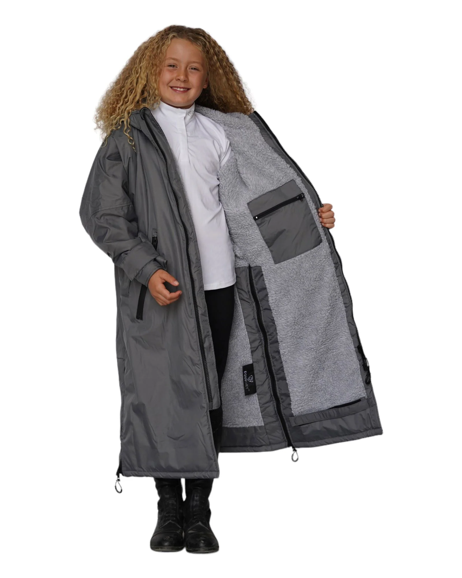 Original Children's | Thick Fleece | Grey/Grey - Image 5
