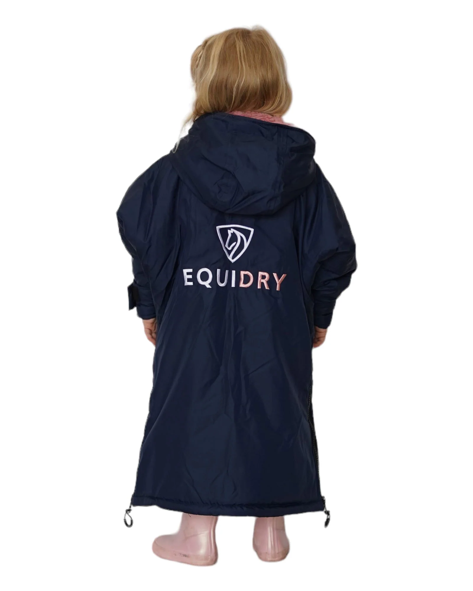 Original Children's | Thick Fleece | Navy/Pale Pink - Image 3