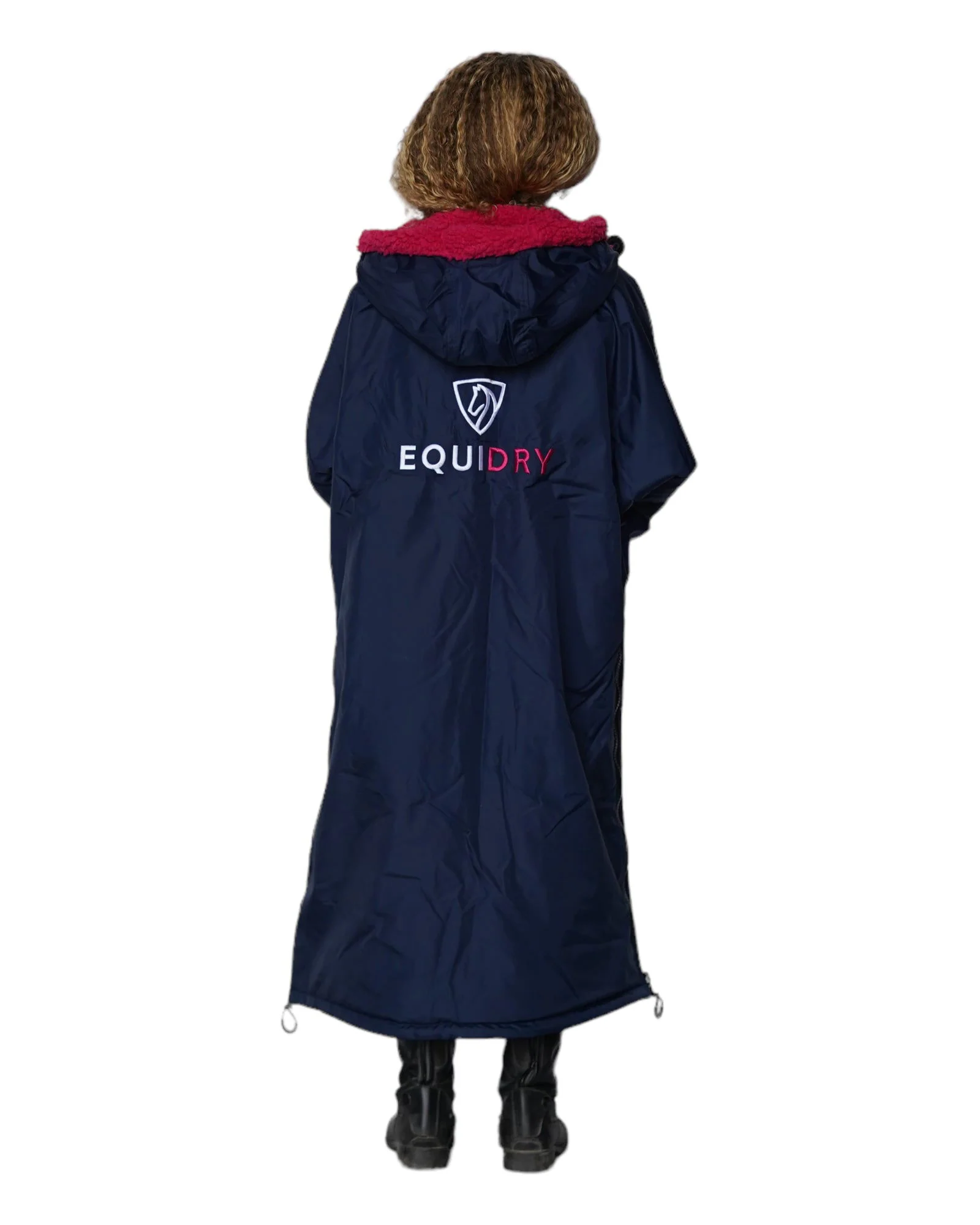 Original Children's | Thick Fleece | Navy/Raspberry - Image 4