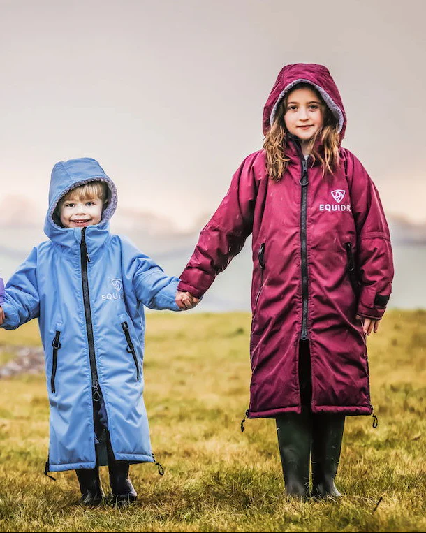 Original Children's | Thick Fleece | Plum/Grey - Image 5
