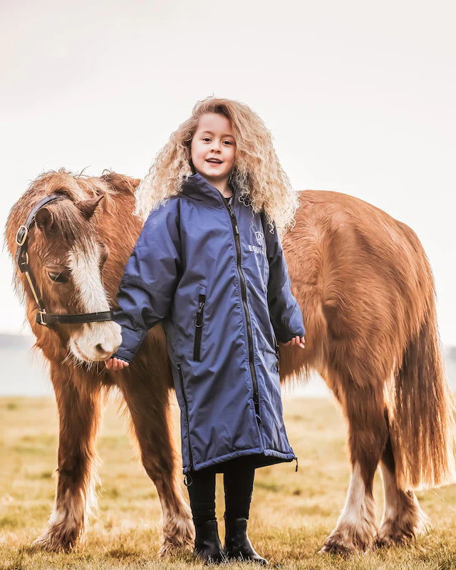 Original Children's | Thick Fleece | Steel Blue/Grey - Image 4