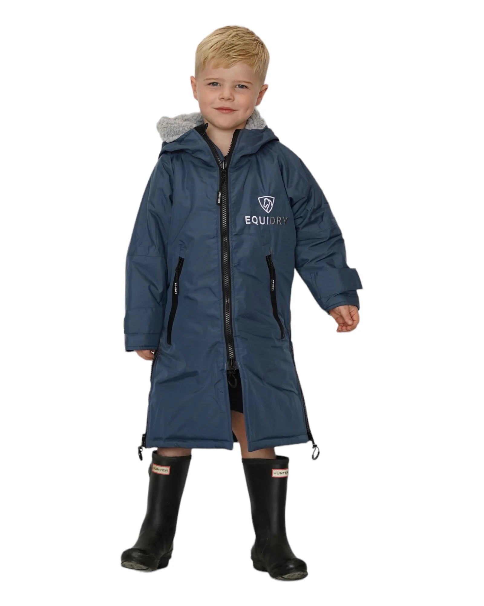 Original Children's | Thick Fleece | Steel Blue/Grey - Image 5