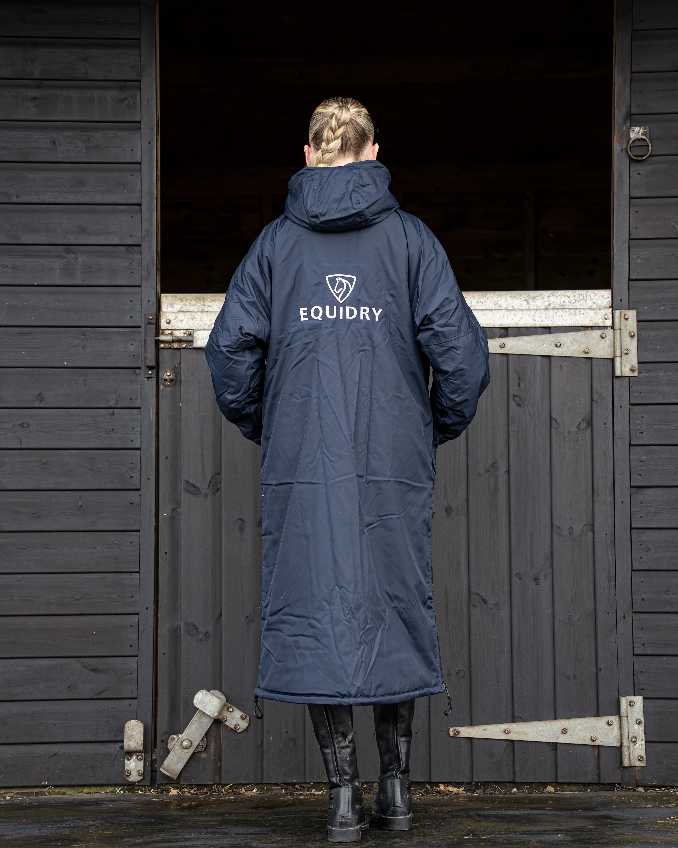 Original Women's | Thick Fleece | Navy/Grey - Image 5