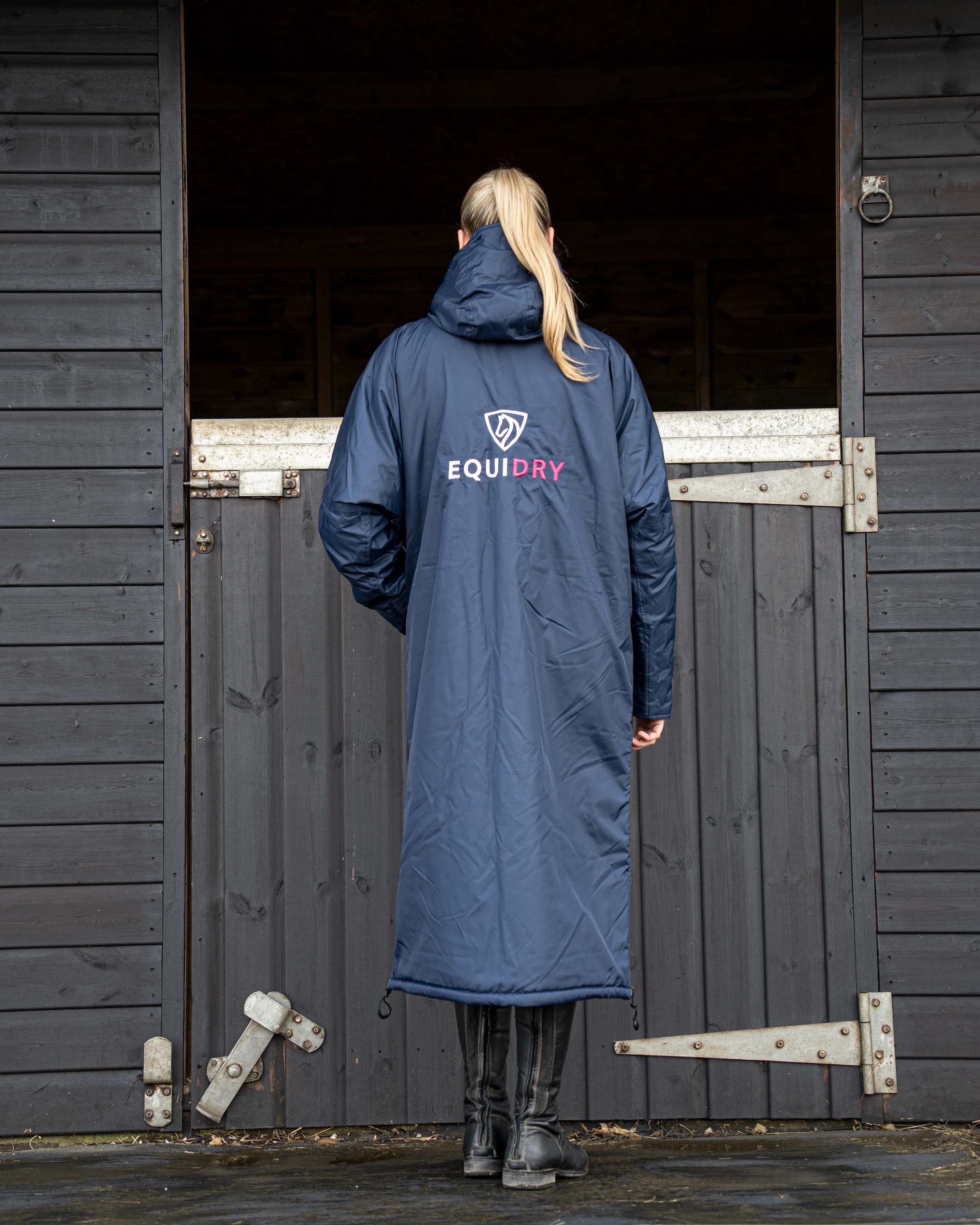 Original Women's | Thick Fleece | Navy/Raspberry - Image 5