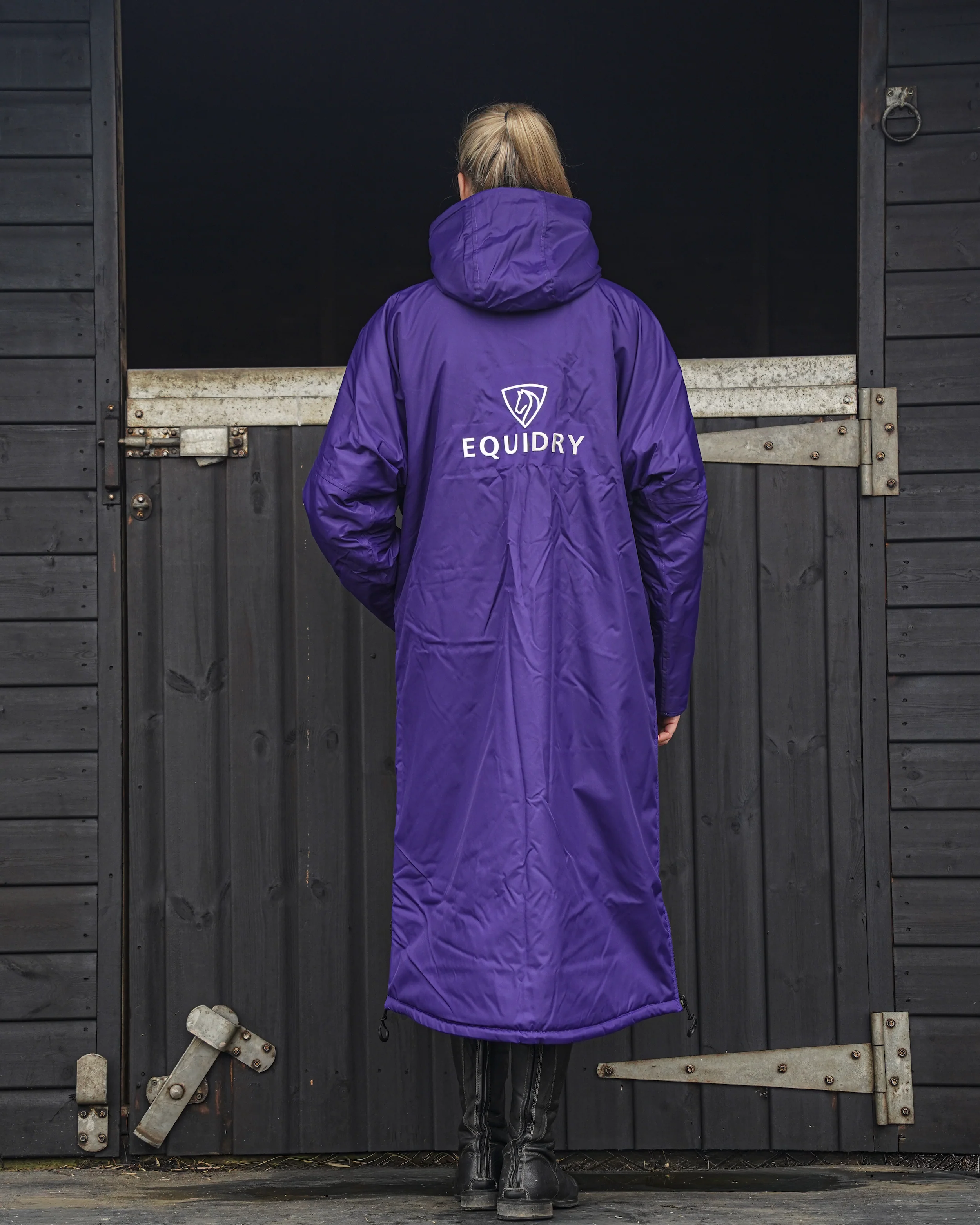 Original Women's | Thick Fleece | Purple/Grey - Image 4