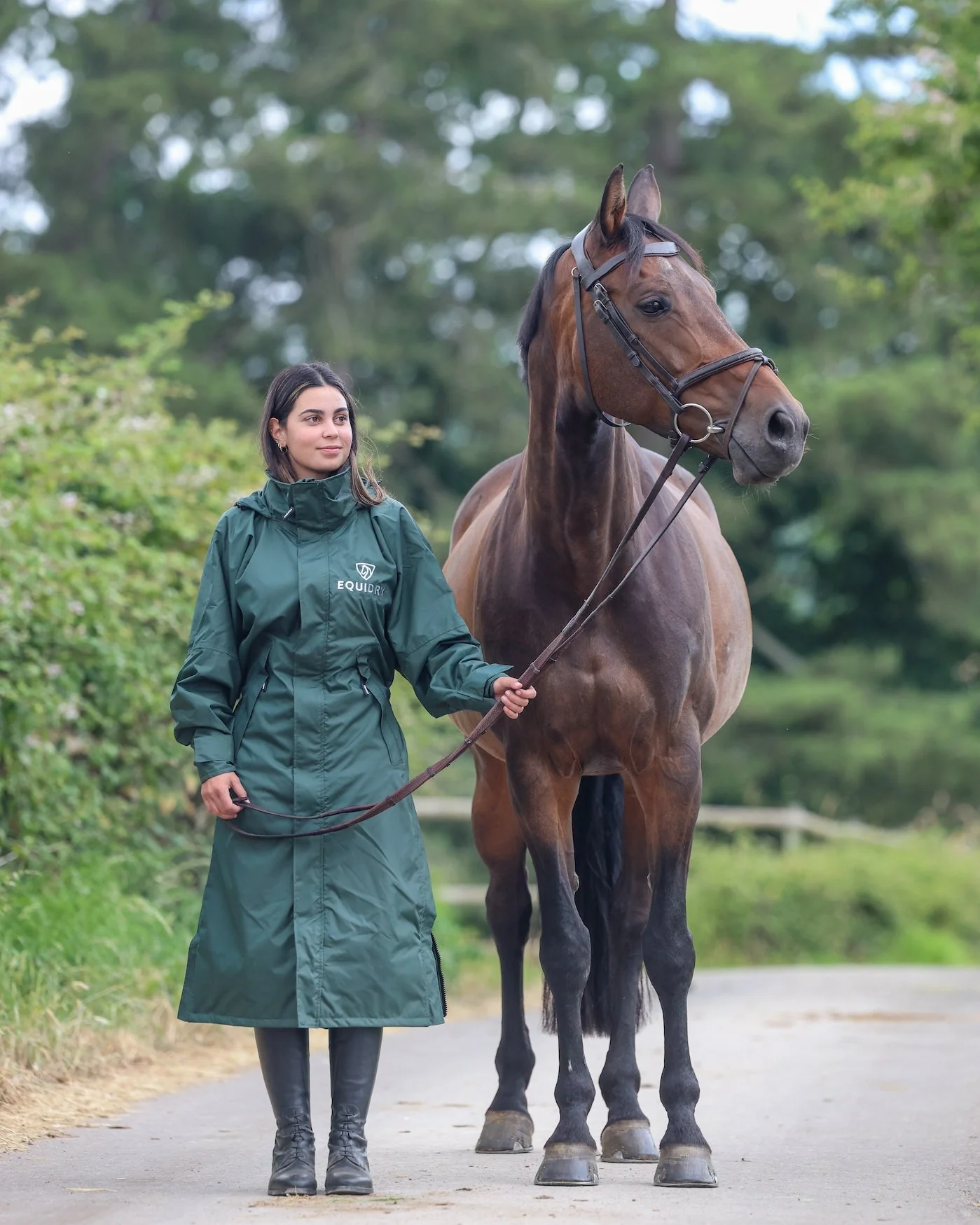 Evolution Women's | Mesh Lined | Black Forest Green/Green - Image 11