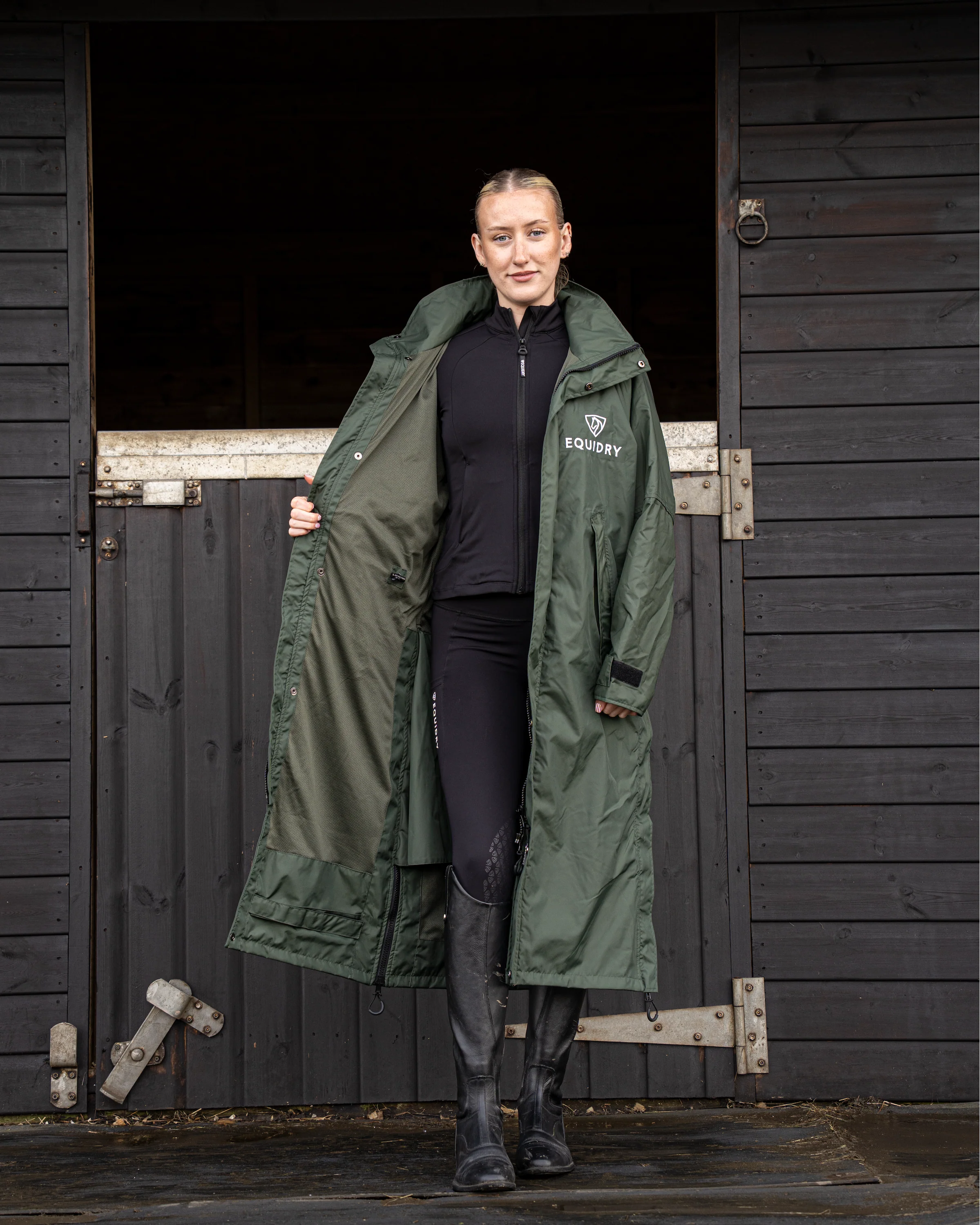 Evolution Women's | Mesh Lined | Black Forest Green/Green - Image 4