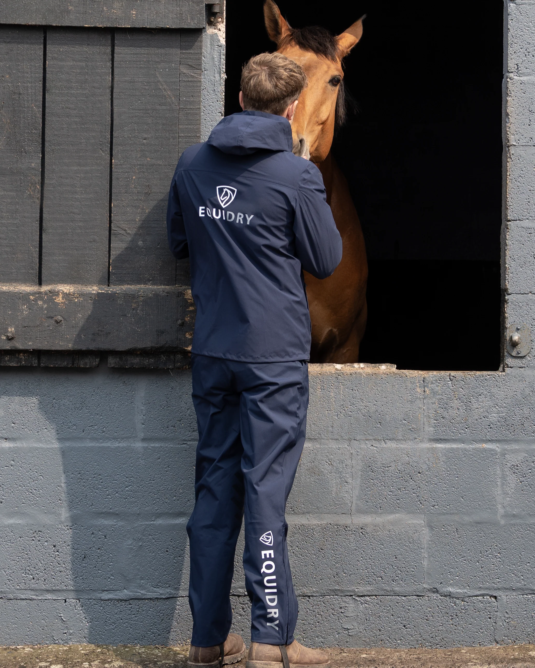 Nimbus Waterproof Pack Away Jacket | Men's | Navy - Image 4