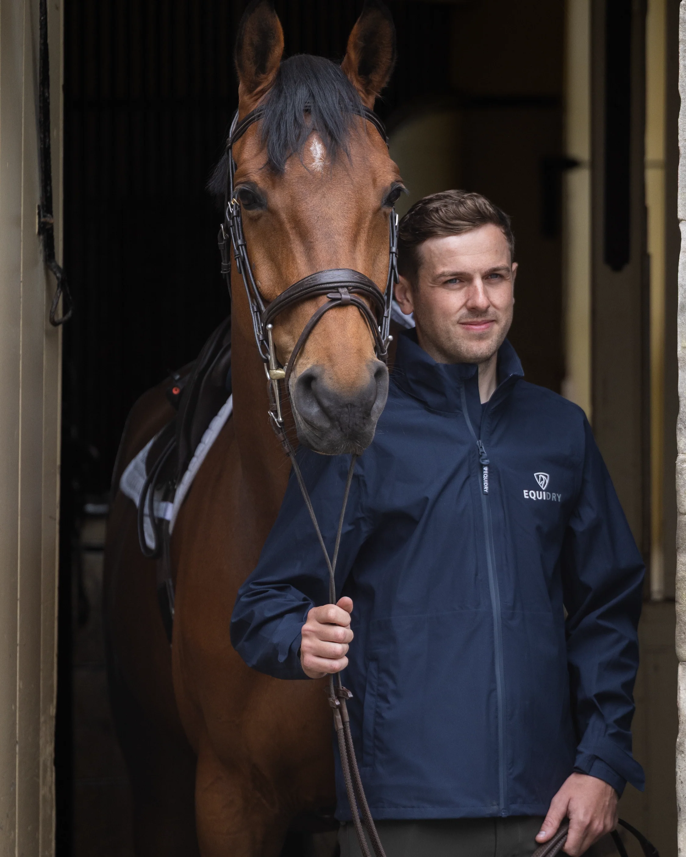 Nimbus Waterproof Pack Away Jacket | Men's | Navy - Image 5