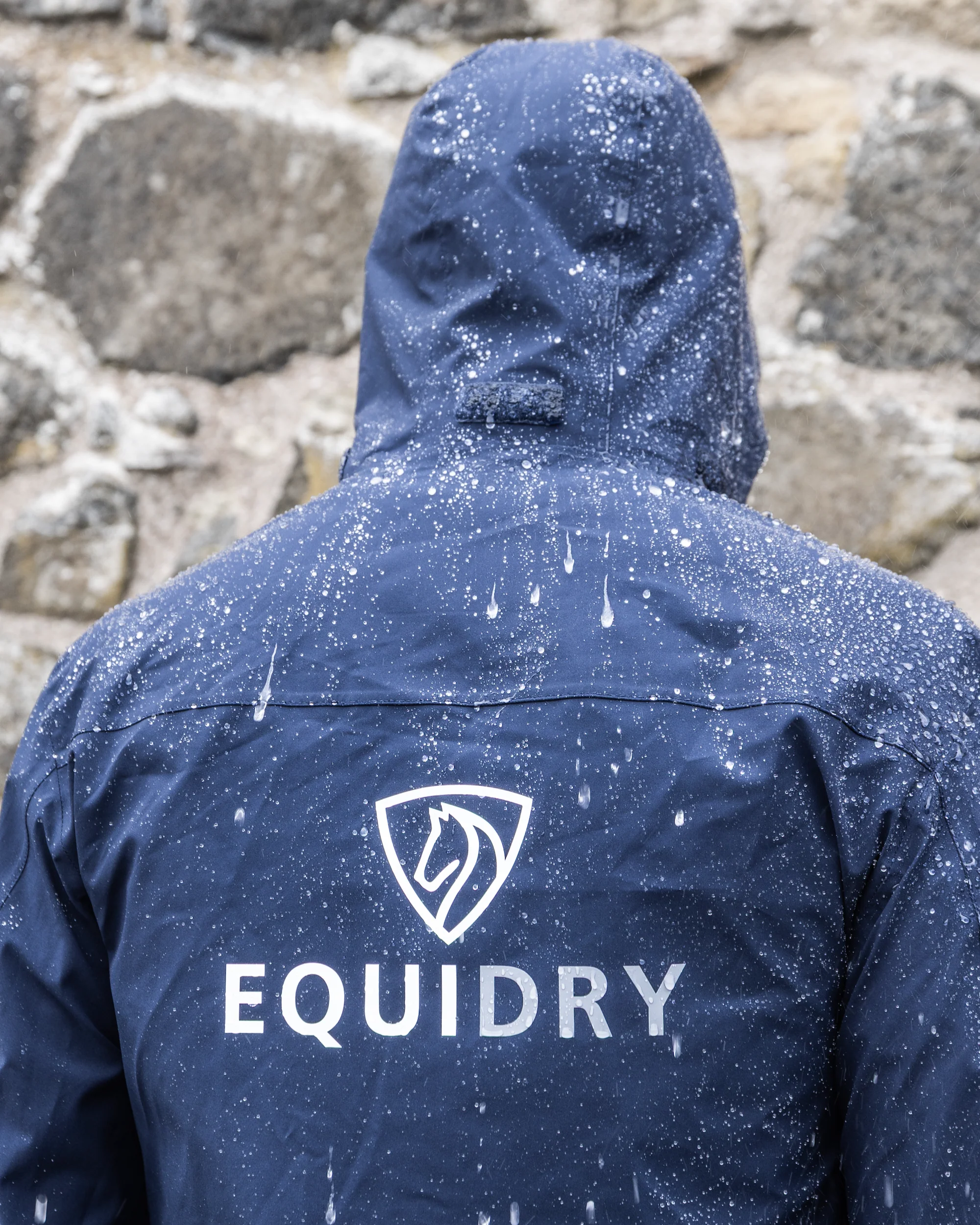 Nimbus Waterproof Pack Away Jacket | Men's | Navy - Image 6