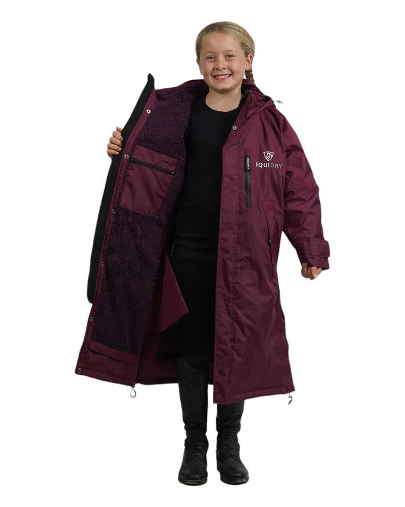 Evolution Children's | Thick Fleece | Plum/Plum - Image 5