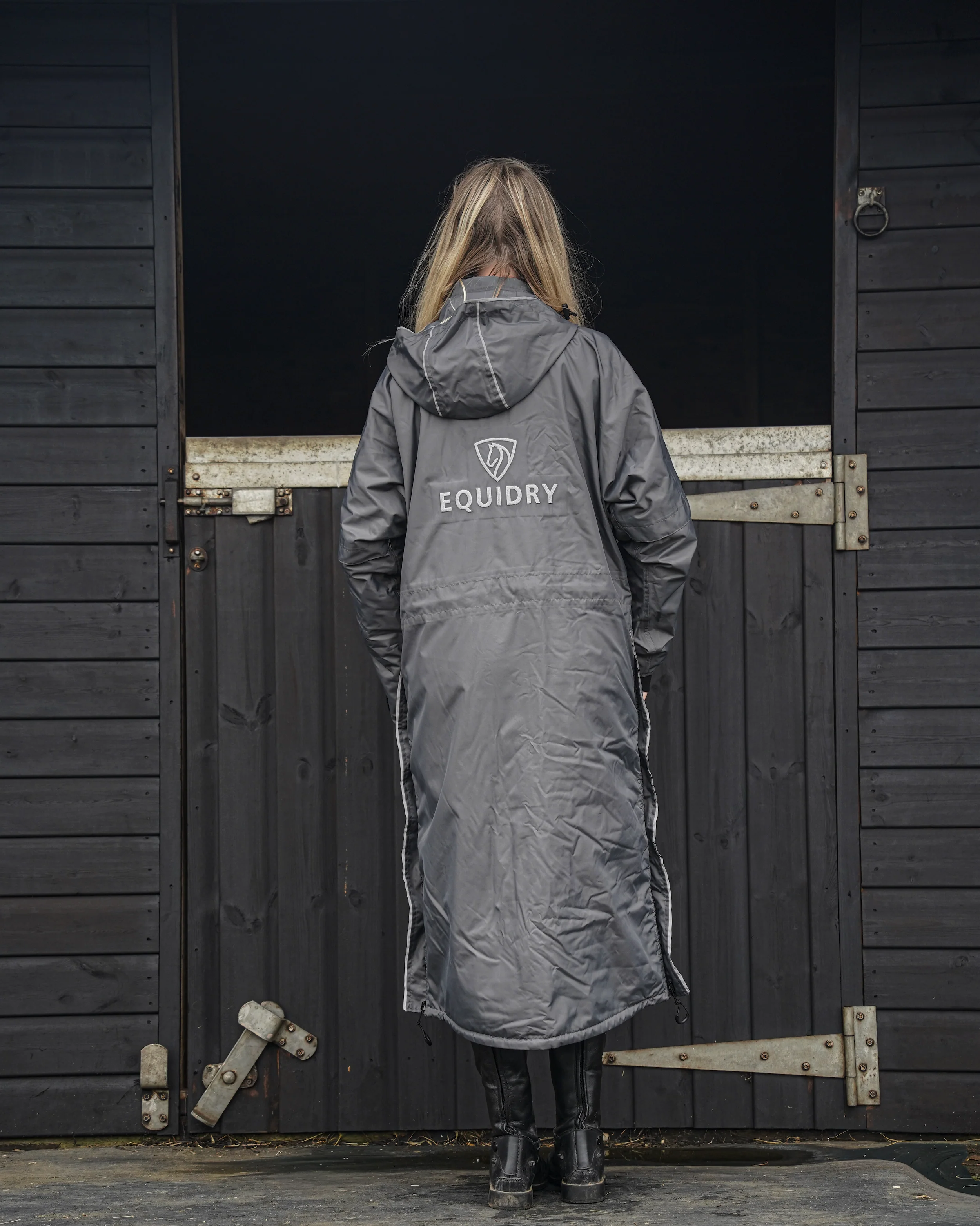 Evolution Women's | Thin Fleece | Reflective | Grey/Grey - Image 4