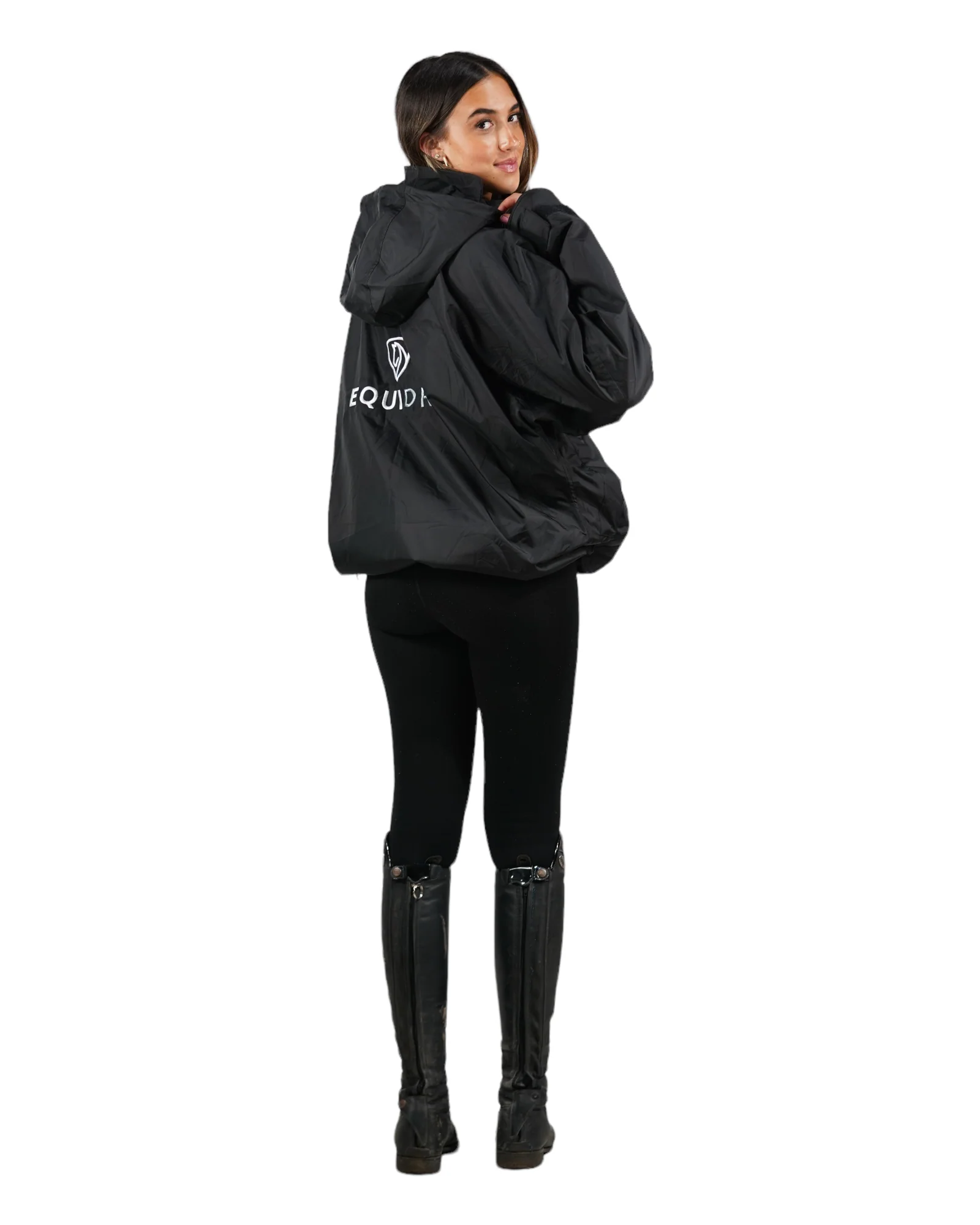 Shortie Women's | Thin Fleece | Black/Black - Image 5