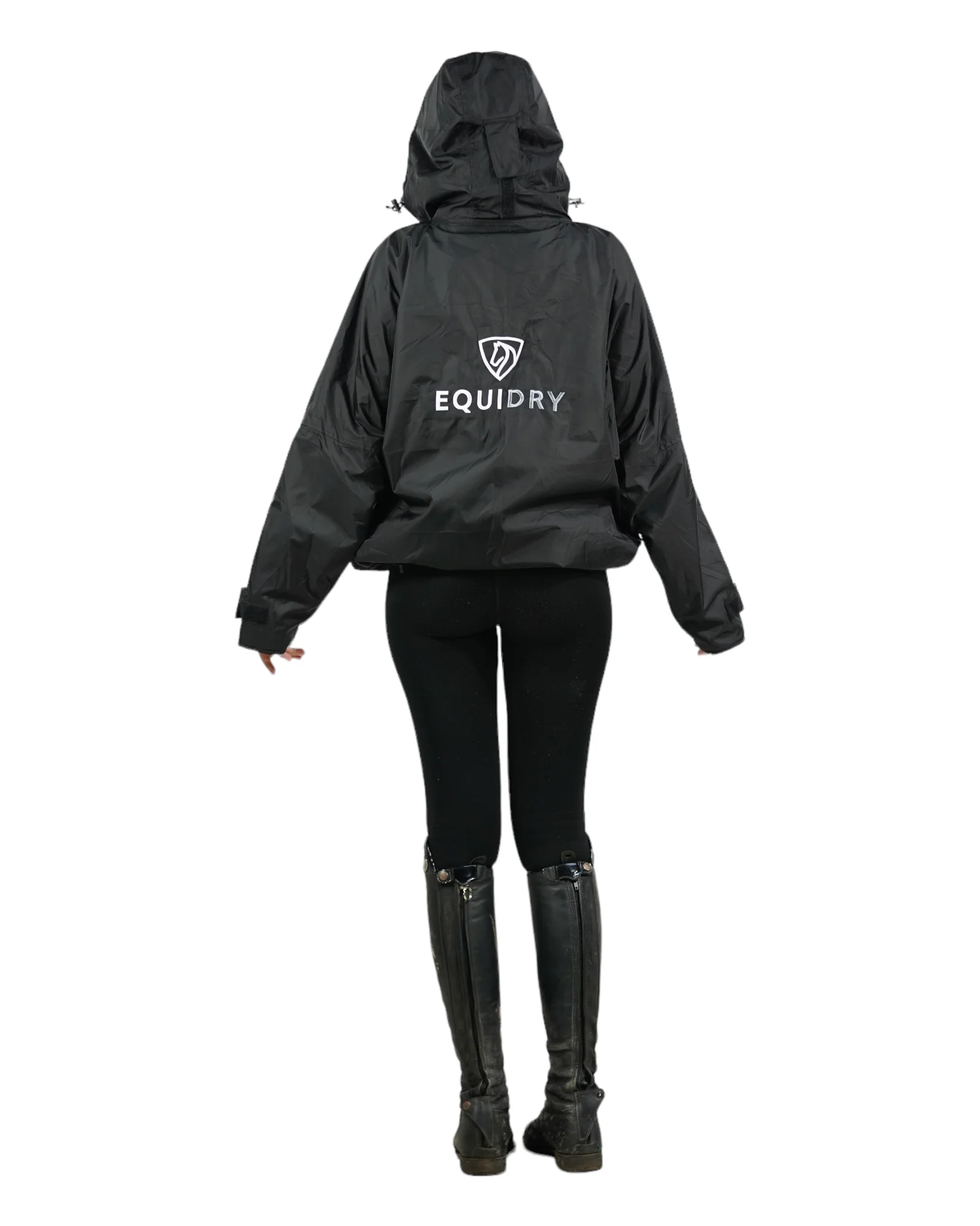 Shortie Women's | Thin Fleece | Black/Black - Image 6