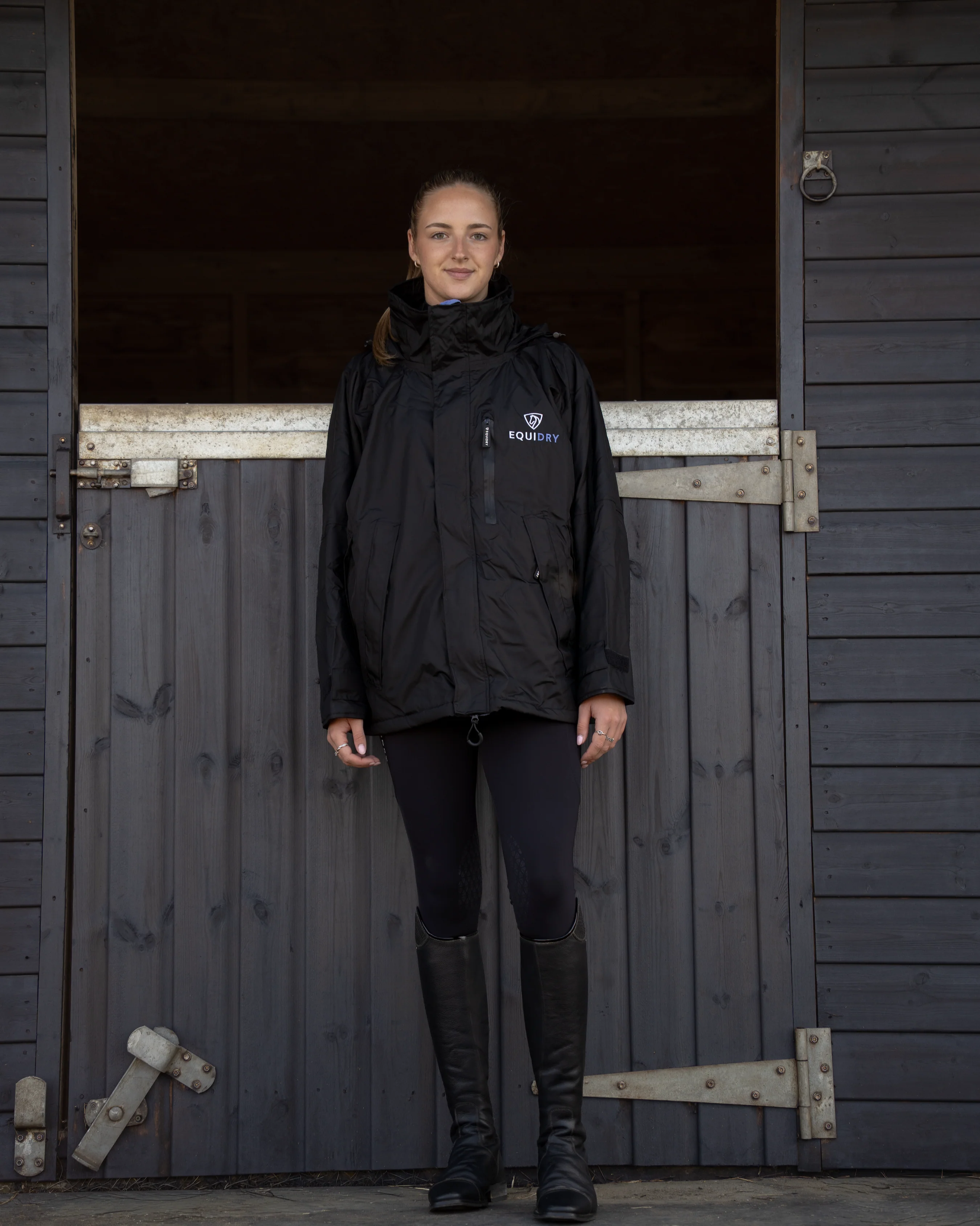 Shortie Women's | Thin Fleece | Black/Lilac - Image 10