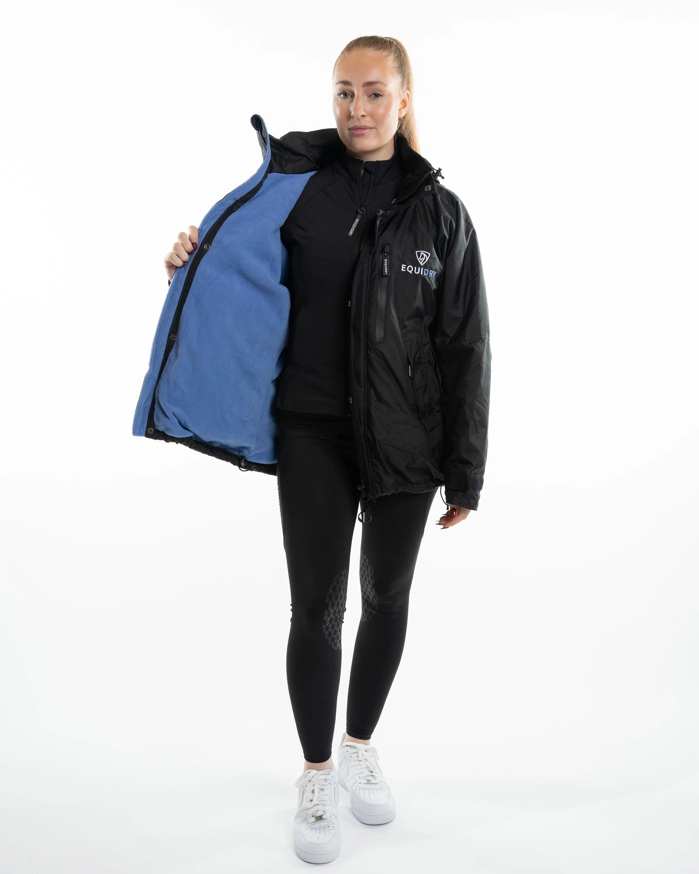 Shortie Women's | Thin Fleece | Black/Lilac - Image 13