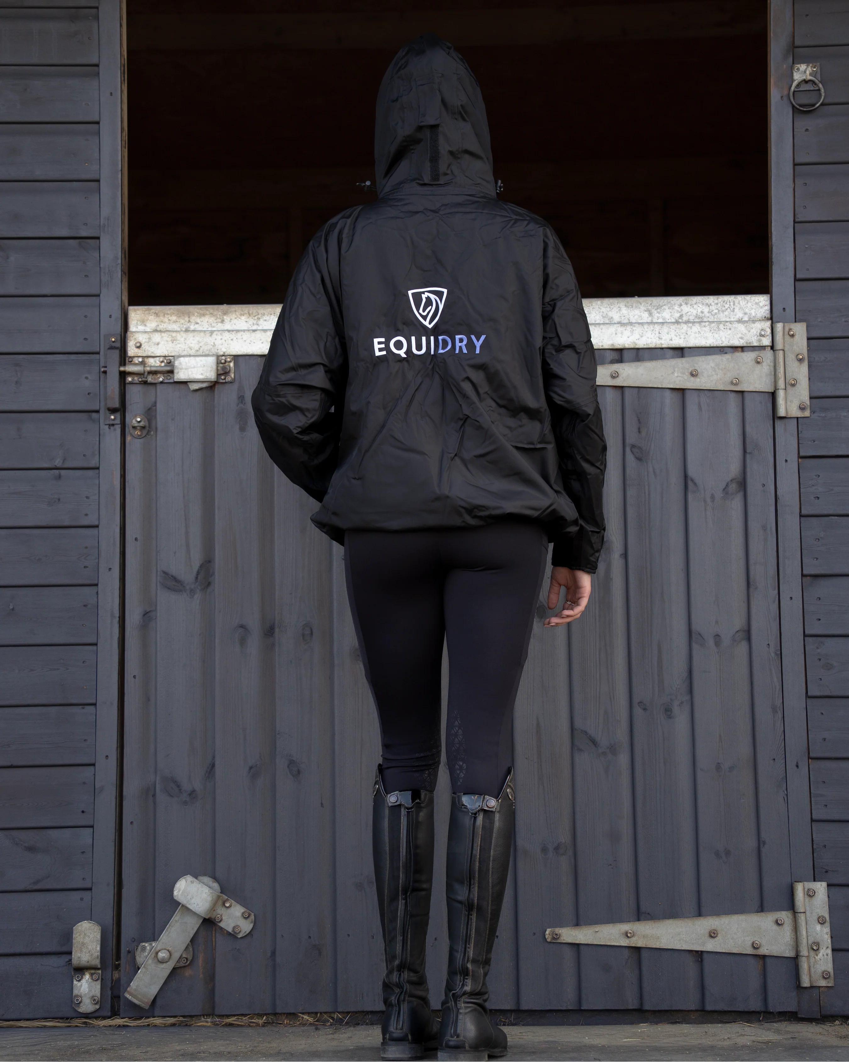 Shortie Women's | Thin Fleece | Black/Lilac - Image 5