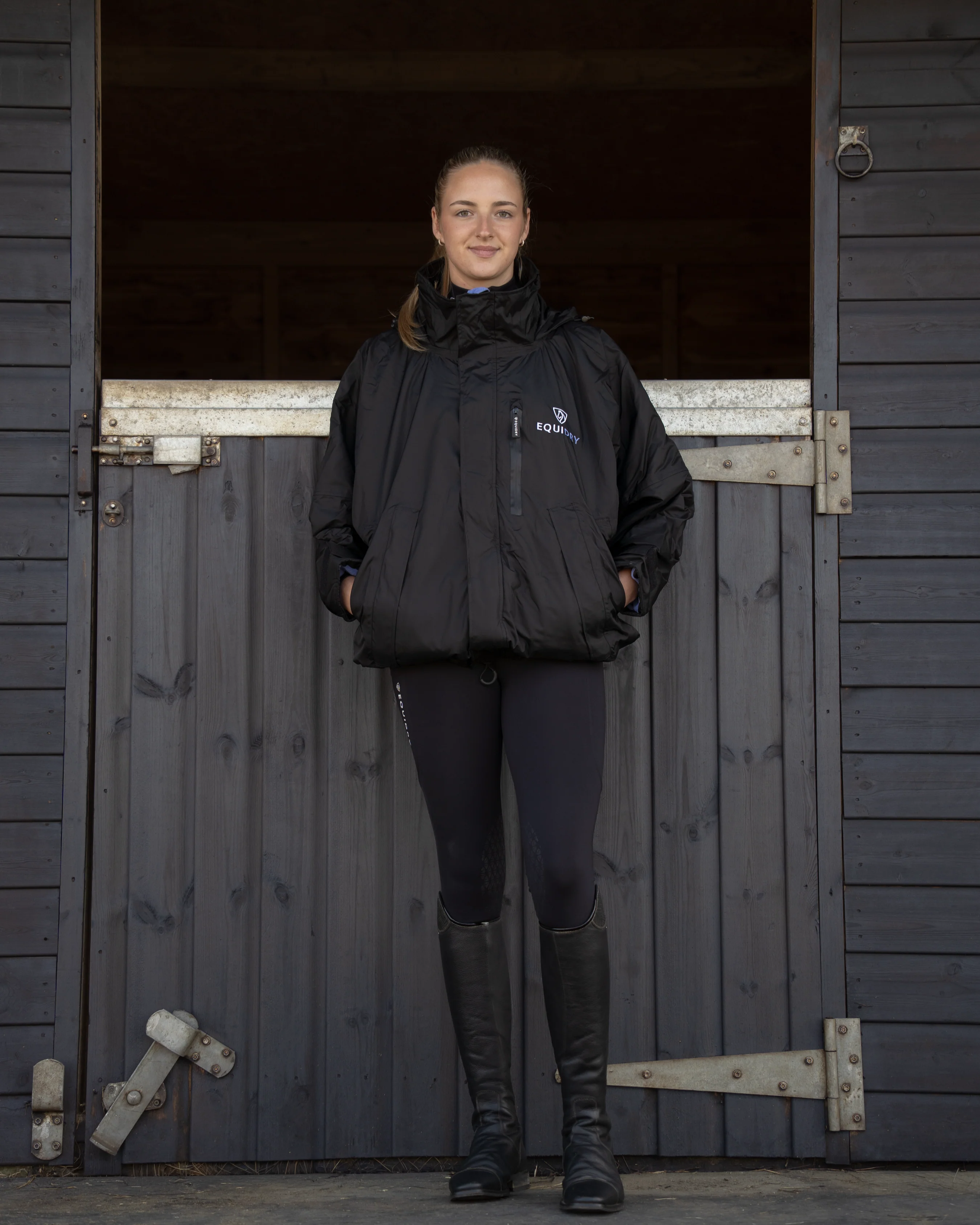 Shortie Women's | Thin Fleece | Black/Lilac - Image 6