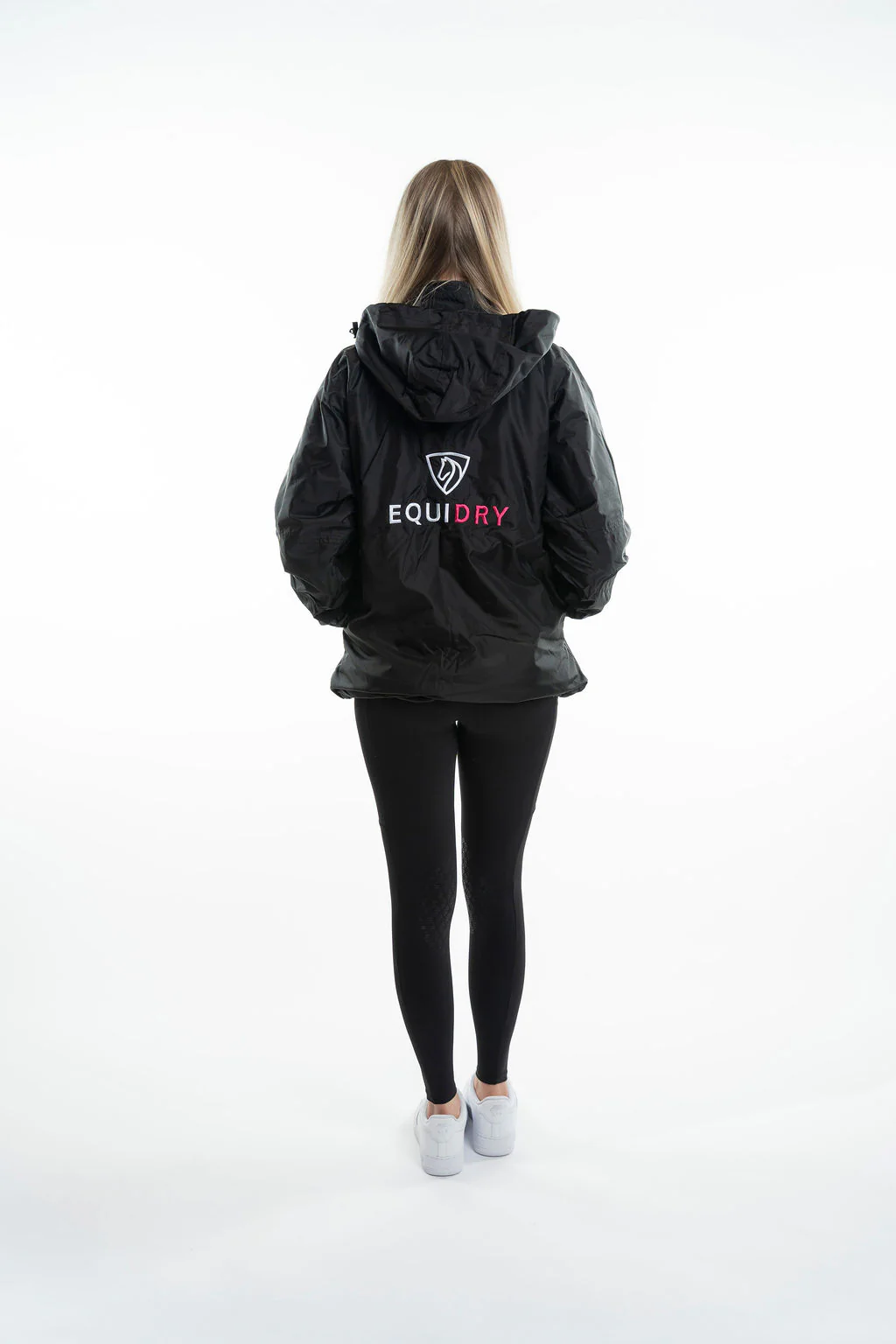 Shortie Women's | Thin Fleece | Black/Peacock Pink - Image 6