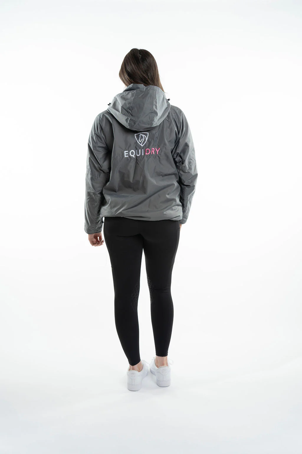 Shortie Women's | Thin Fleece | Grey/Penelope Pink - Image 7