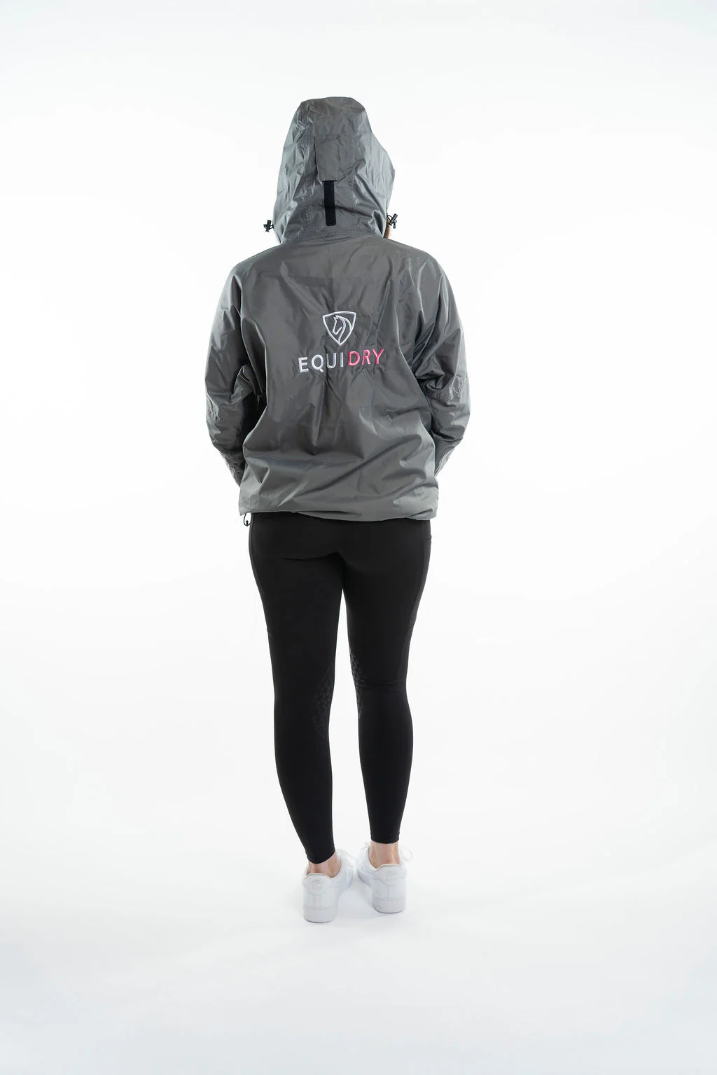 Shortie Women's | Thin Fleece | Grey/Penelope Pink - Image 8