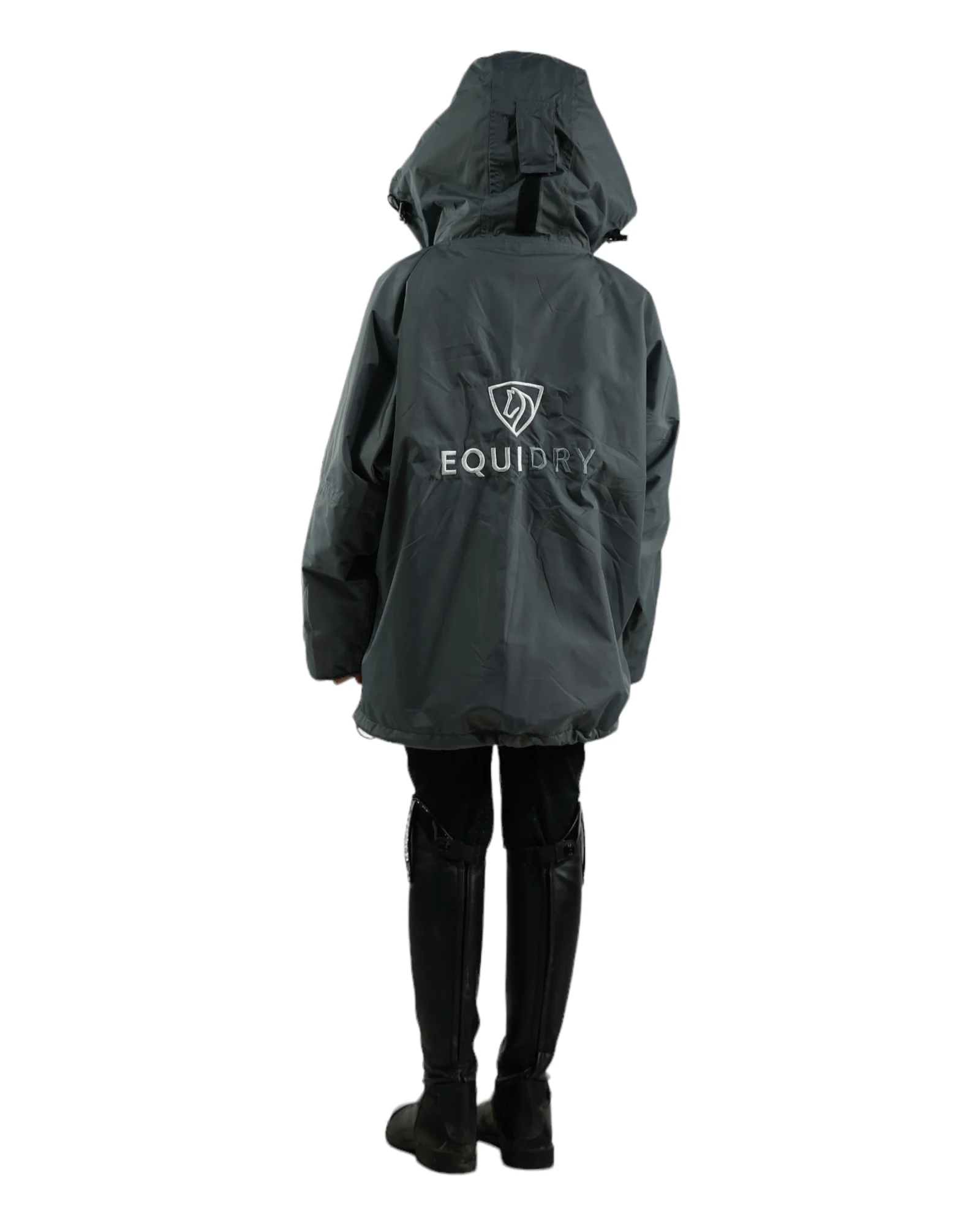 Shortie Children's | Thin Fleece | Grey/Grey - Image 6