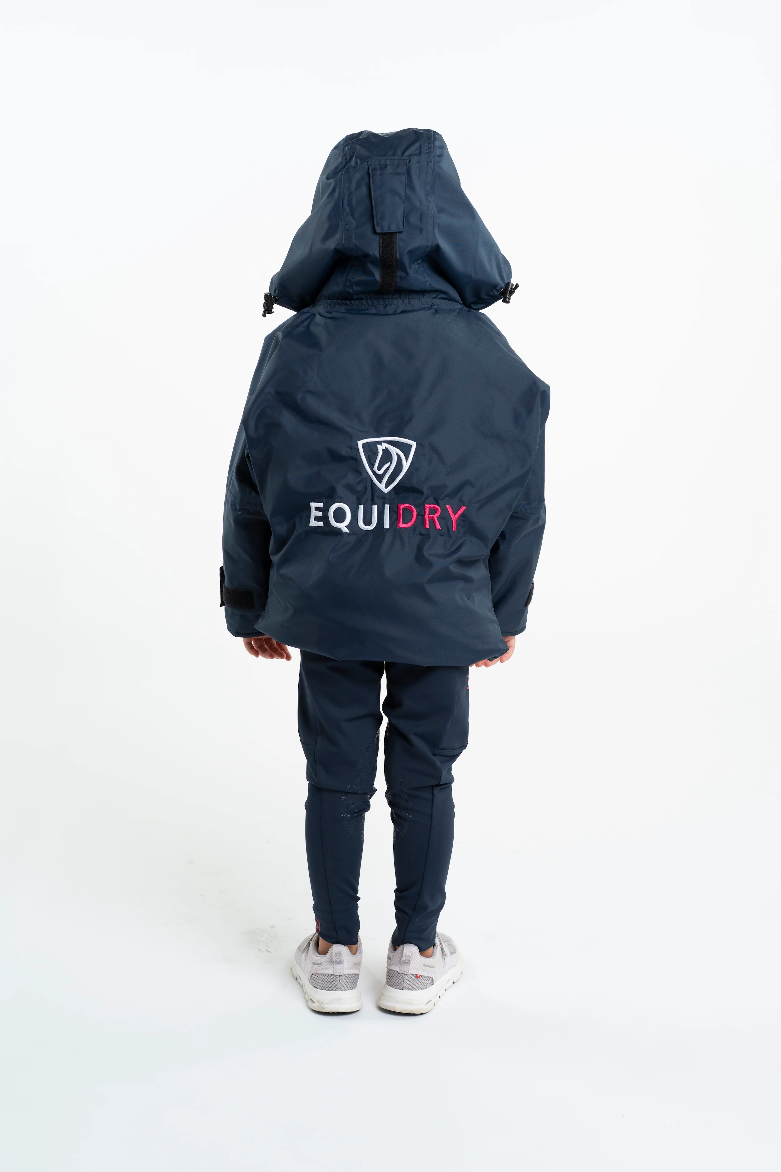 Shortie Children's | Thin Fleece | Navy/Raspberry - Image 4