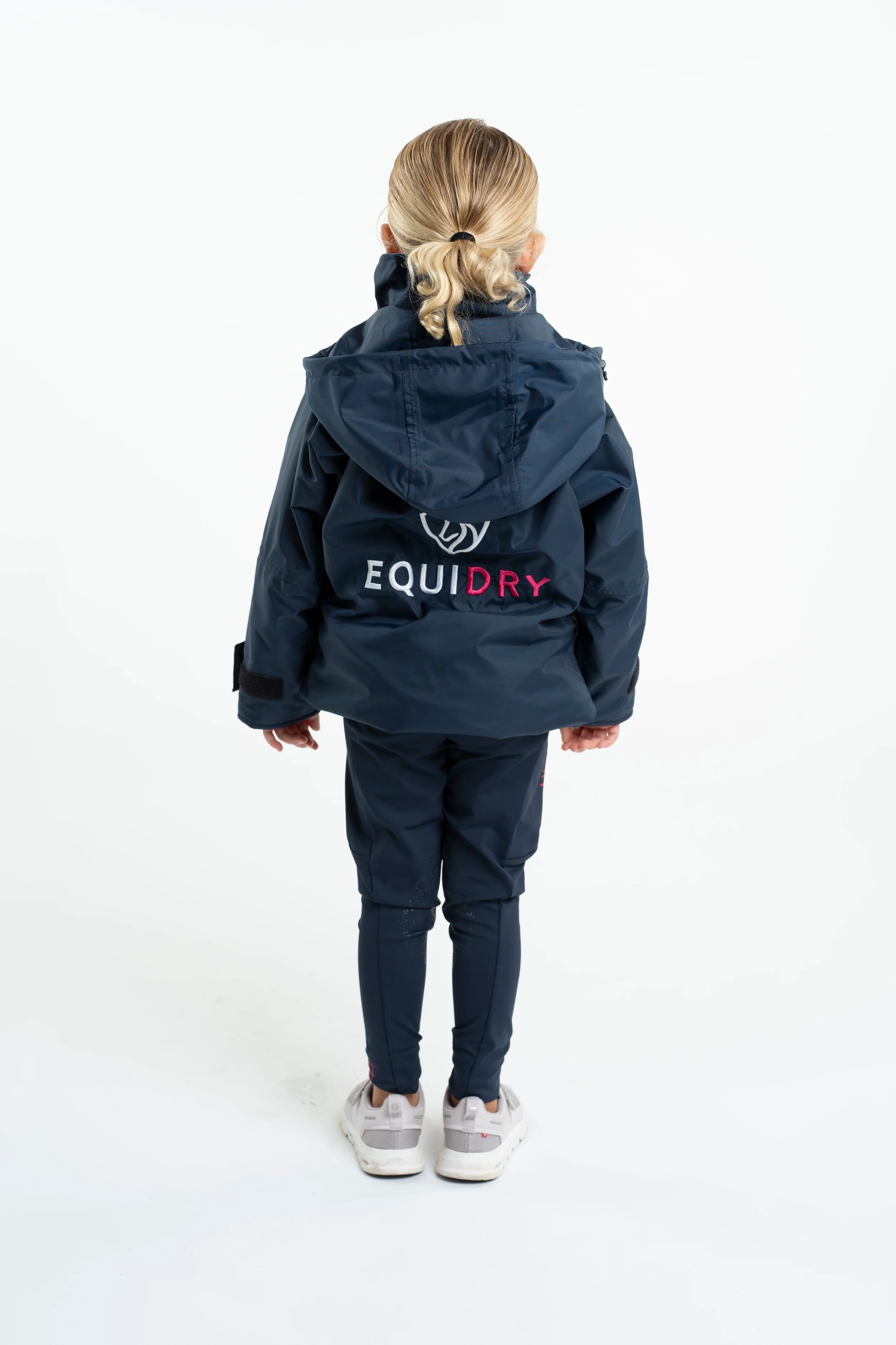 Shortie Children's | Thin Fleece | Navy/Raspberry - Image 5
