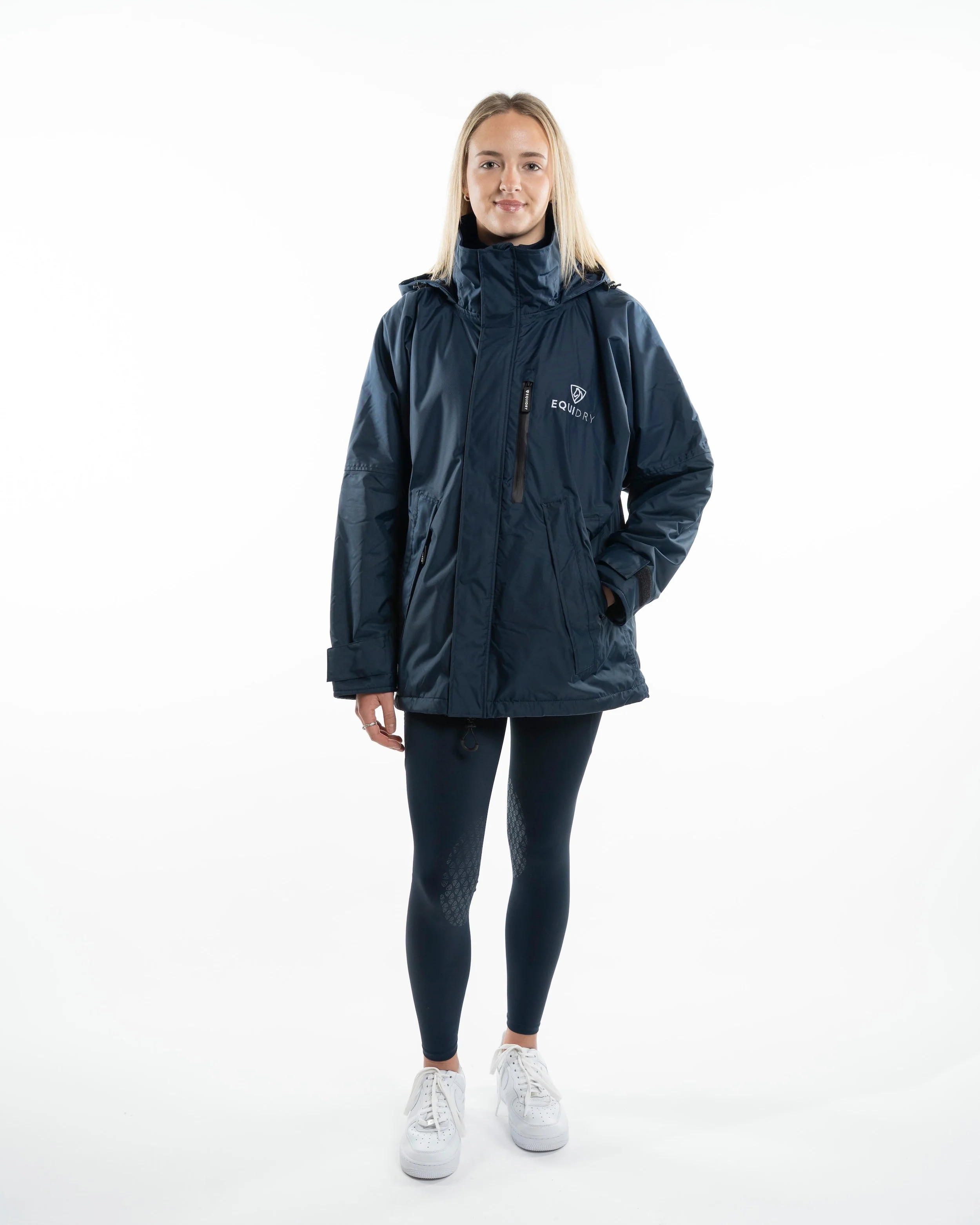 Shortie Women's | Thin Fleece | Navy/Navy - Image 10