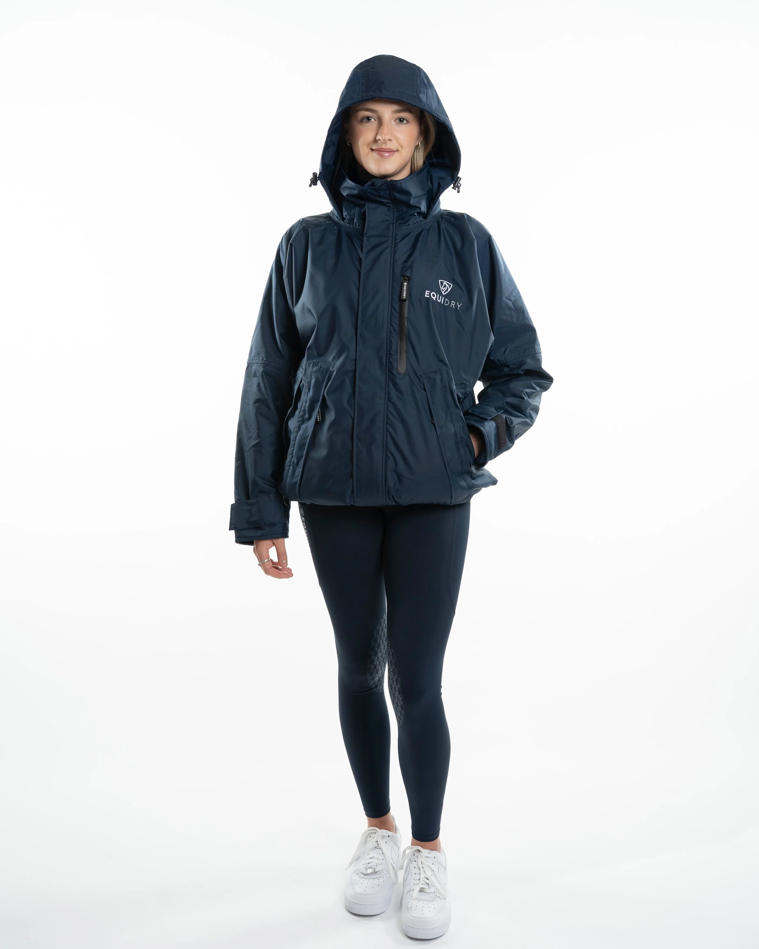 Shortie Women's | Thin Fleece | Navy/Navy - Image 12