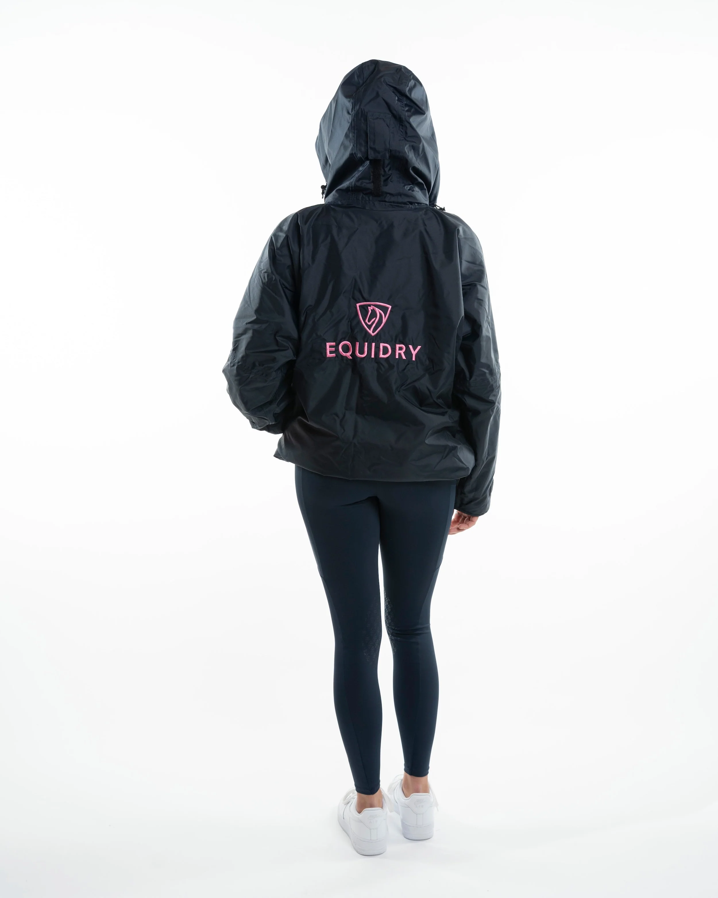 Shortie Women's | Thin Fleece | Navy/Penelope Pink - Image 9
