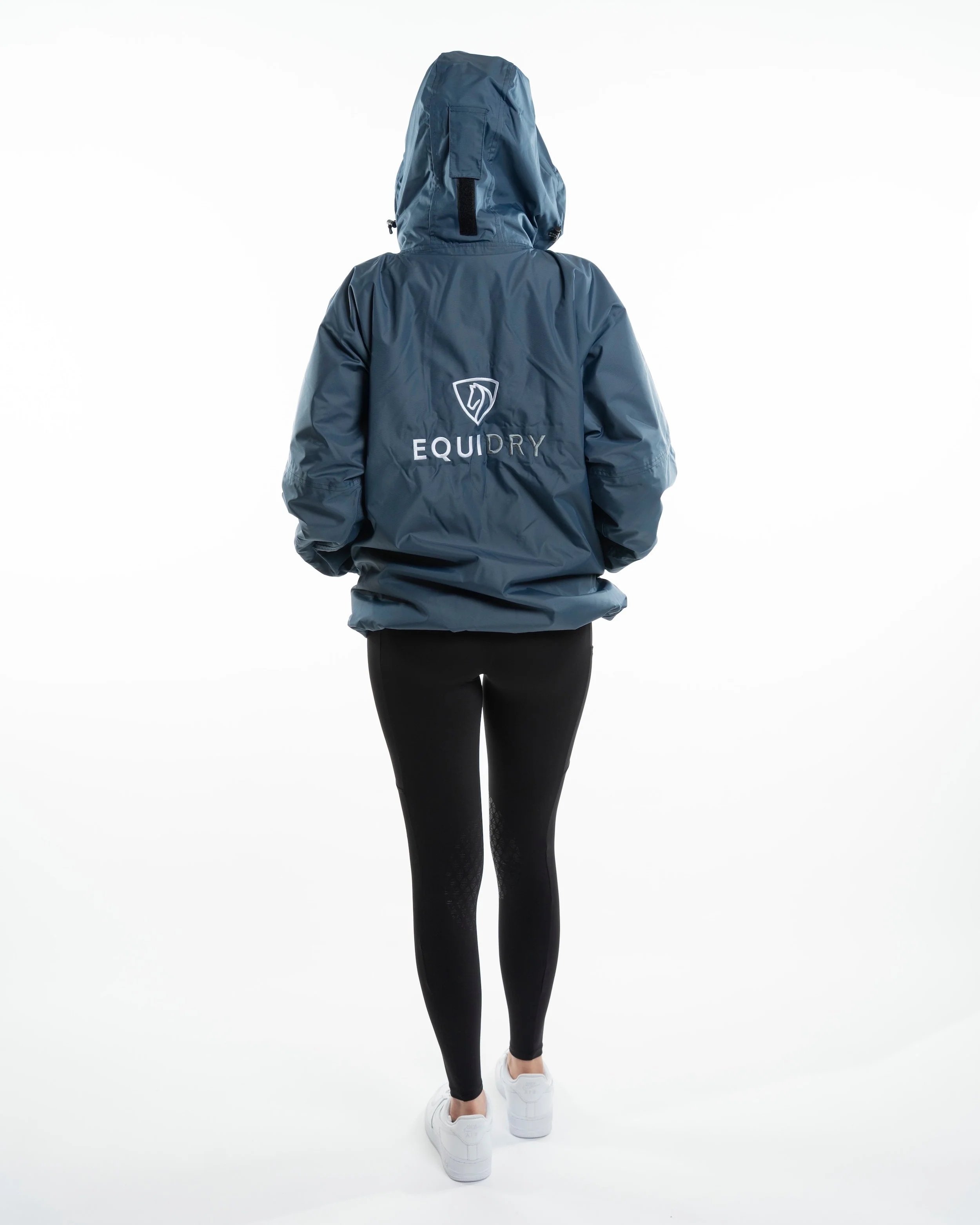 Shortie Women's | Thin Fleece | Steel Blue/Blue - Image 6